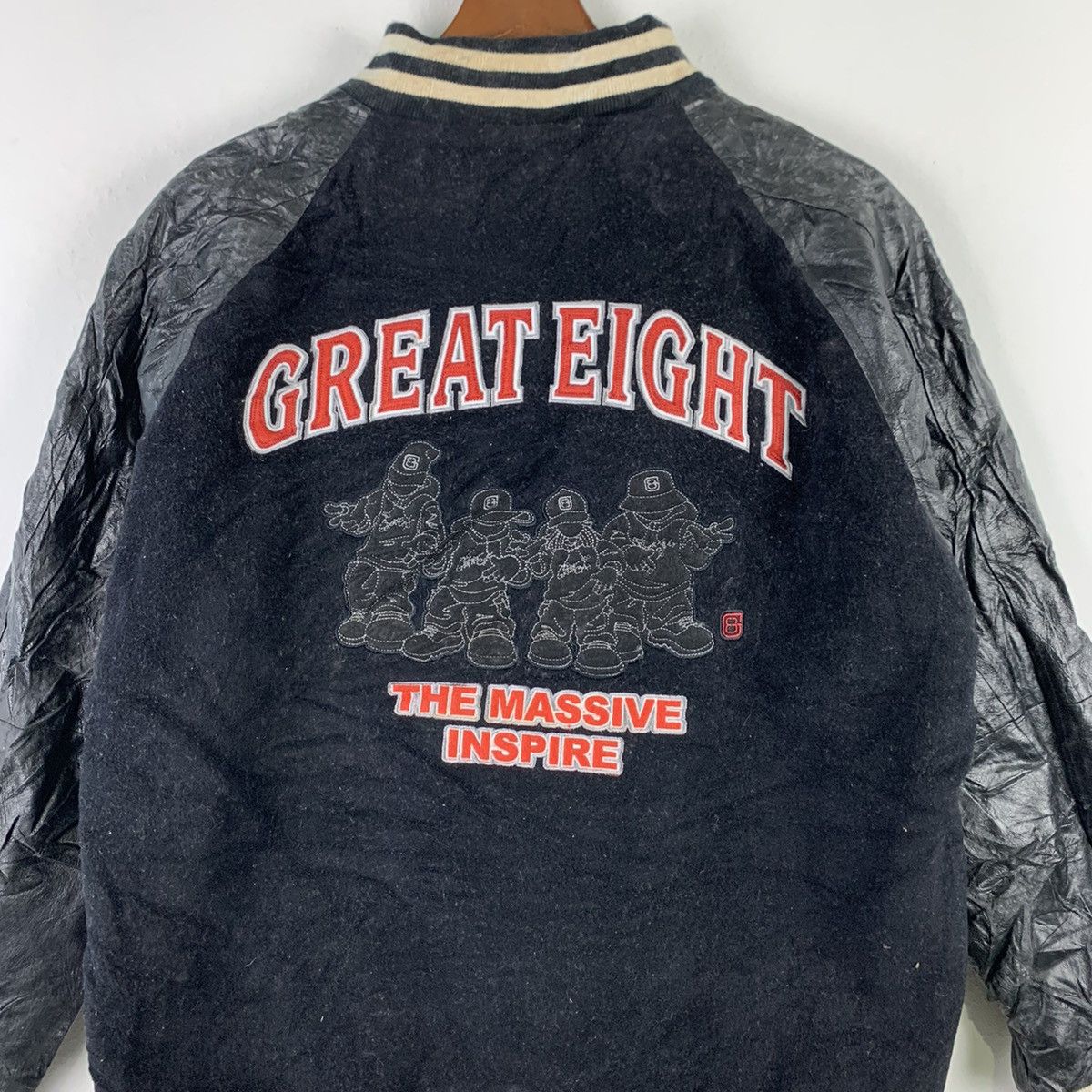 Japanese Brand 🔥NK79 🔥GREAT EIGHT The massive inspire PU Leather jackets Size US M / EU 48-50 / 2 - 2 Thumbnail