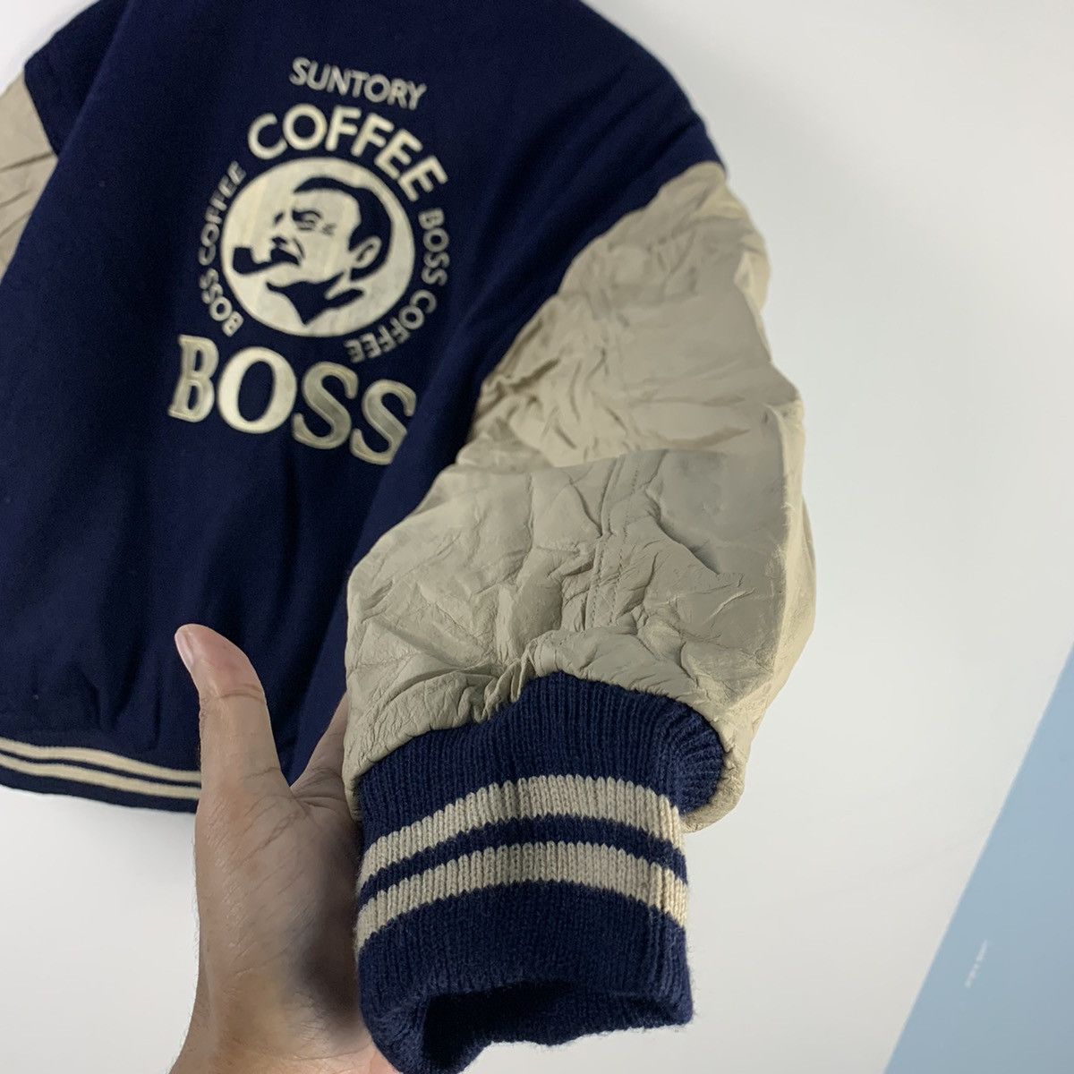 Hugo Boss × Vintage 🔥NS240🔥Vintage Hugo BoSS big Logos varsity jacket Size US M / EU 48-50 / 2 - 6 Thumbnail