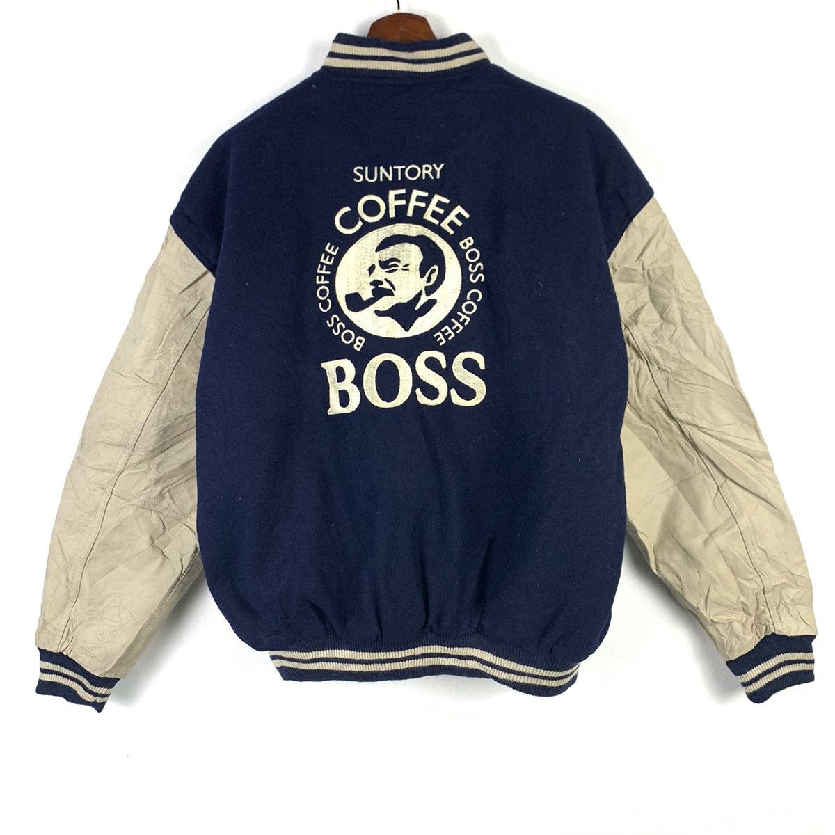 Hugo Boss × Vintage 🔥NS240🔥Vintage Hugo BoSS big Logos varsity jacket Size US M / EU 48-50 / 2 - 1 Thumbnail