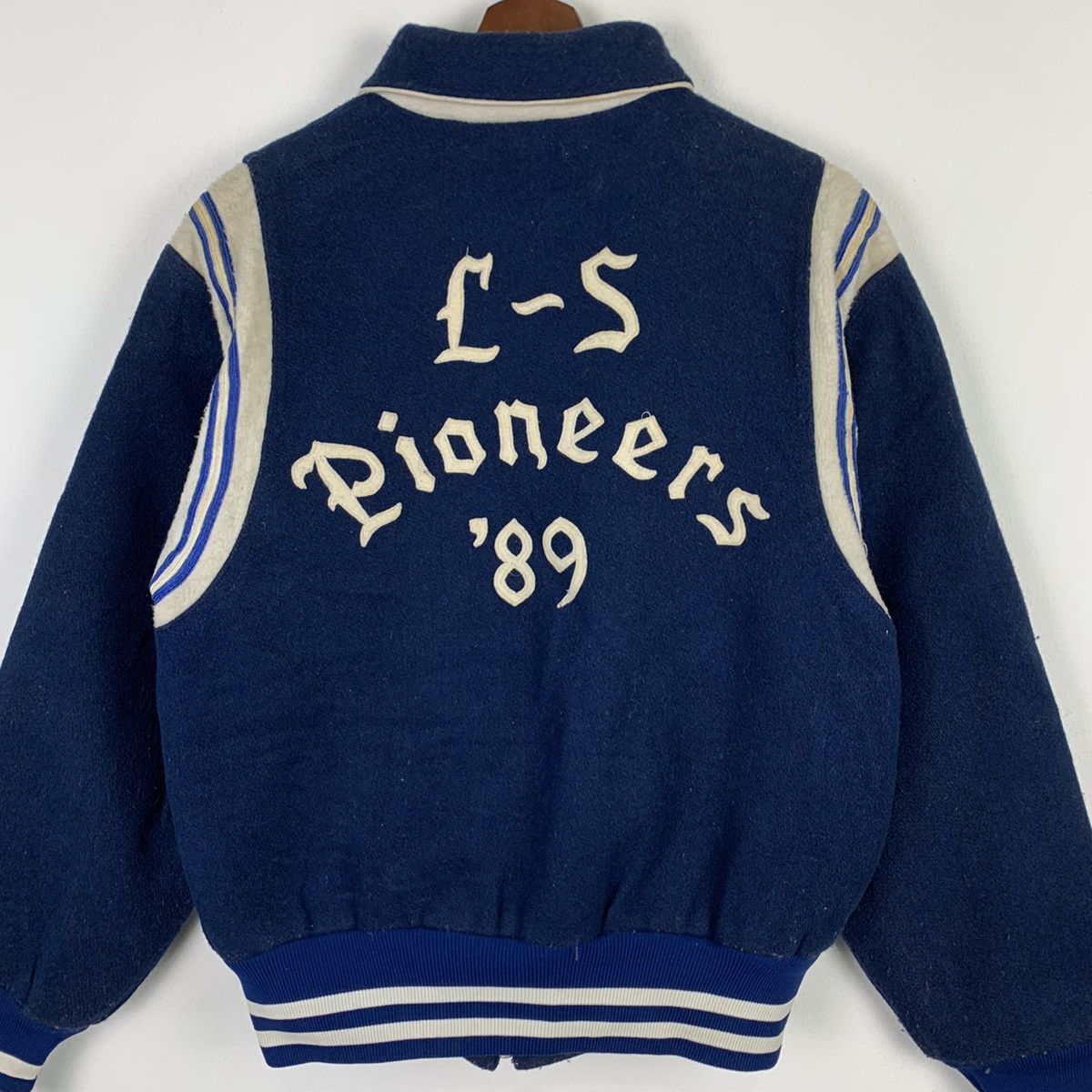 Union LA × Vintage 🔥NK62🔥UNION EMBLEM CO outwear wool varsity jackets Size US S / EU 44-46 / 1 - 2 Thumbnail