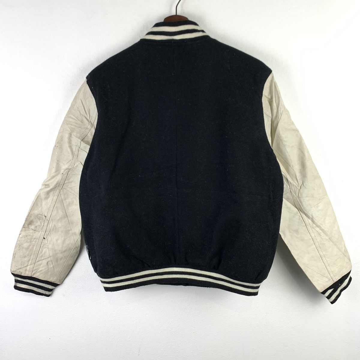 Japanese Brand × Vintage 🔥NK120🔥Vintage INDOOR Plain nice design varsity jackets Size US M / EU 48-50 / 2 - 3 Thumbnail
