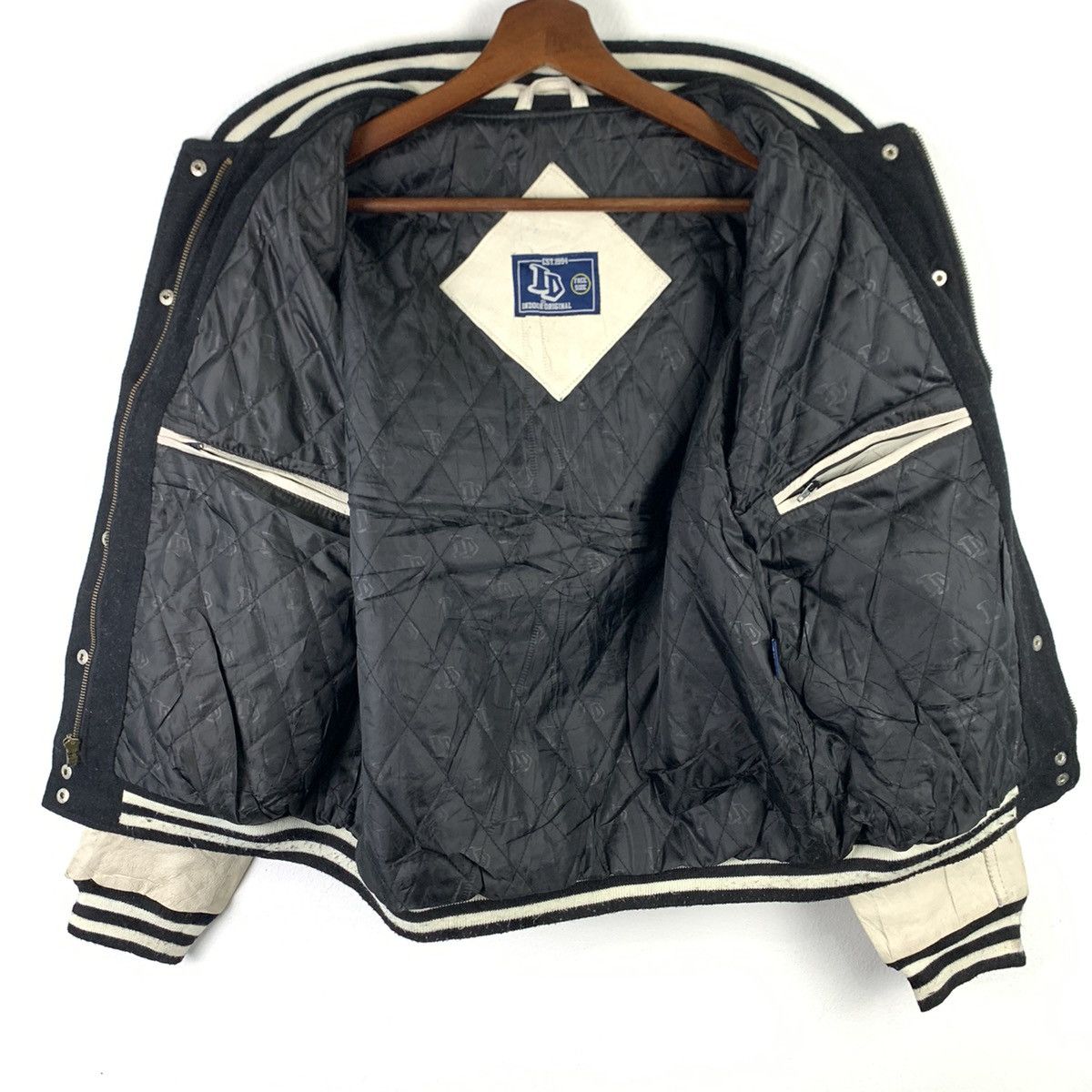 Japanese Brand × Vintage 🔥NK120🔥Vintage INDOOR Plain nice design varsity jackets Size US M / EU 48-50 / 2 - 4 Thumbnail