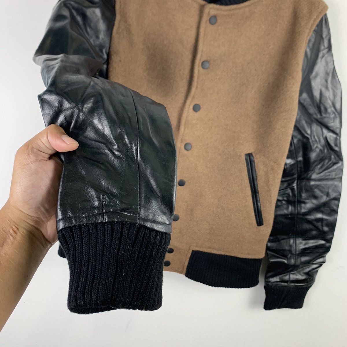 Japanese Brand 🔥NK72🔥VIBGYOR outwear plain Varsity jackets Size US XS / EU 42 / 0 - 5 Thumbnail