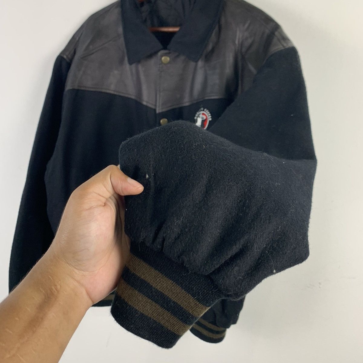 Japanese Brand × Vintage 🔥NK41🔥Vintage GEORGIA Wool varsity jackets Size US L / EU 52-54 / 3 - 5 Thumbnail