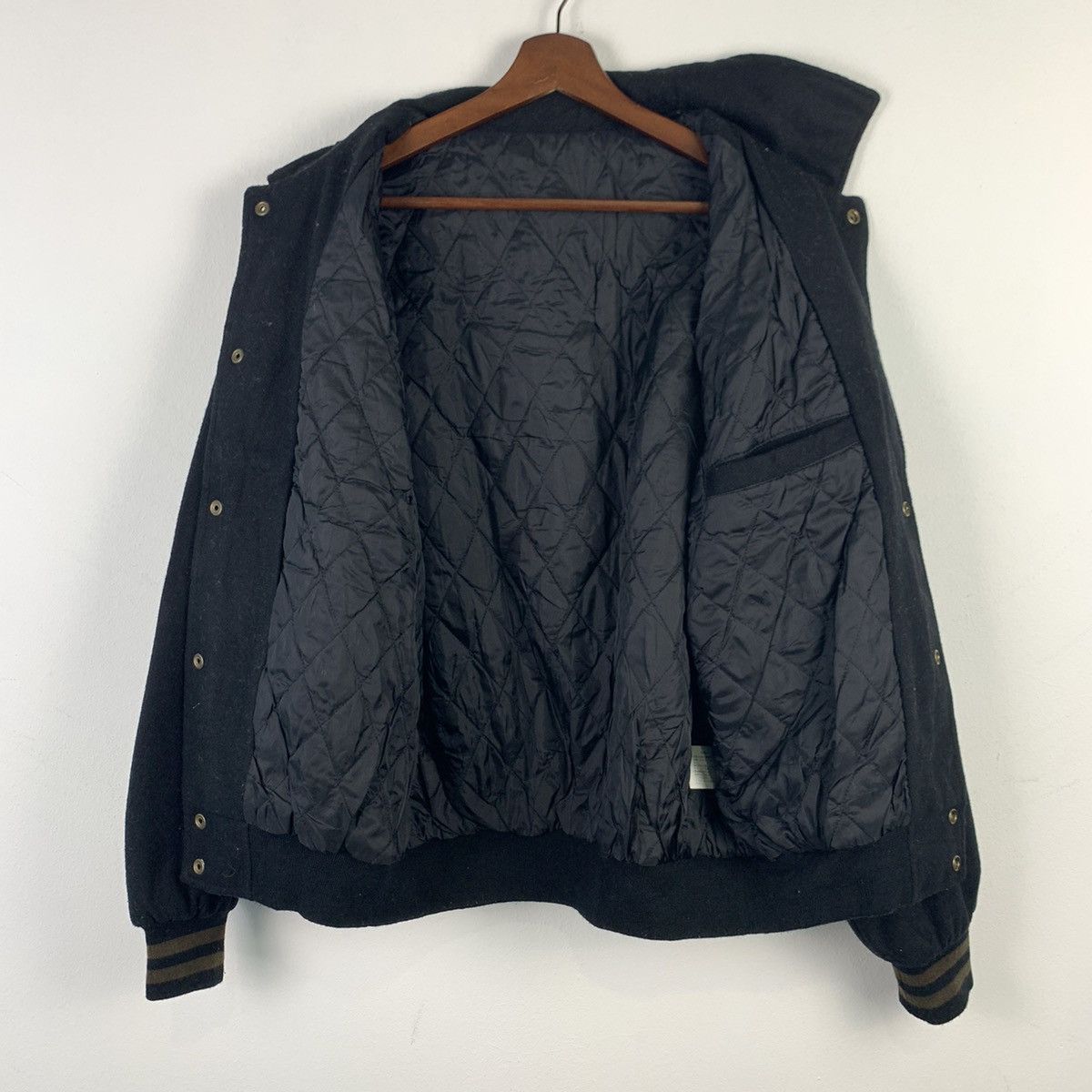 Japanese Brand × Vintage 🔥NK41🔥Vintage GEORGIA Wool varsity jackets Size US L / EU 52-54 / 3 - 3 Thumbnail