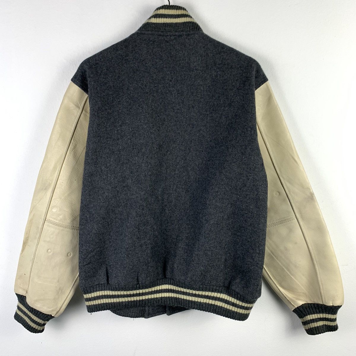Japanese Brand × Vintage 🔥NK47🔥Vintage japanesebrand Hoki ice varsity jackets Size US M / EU 48-50 / 2 - 2 Thumbnail