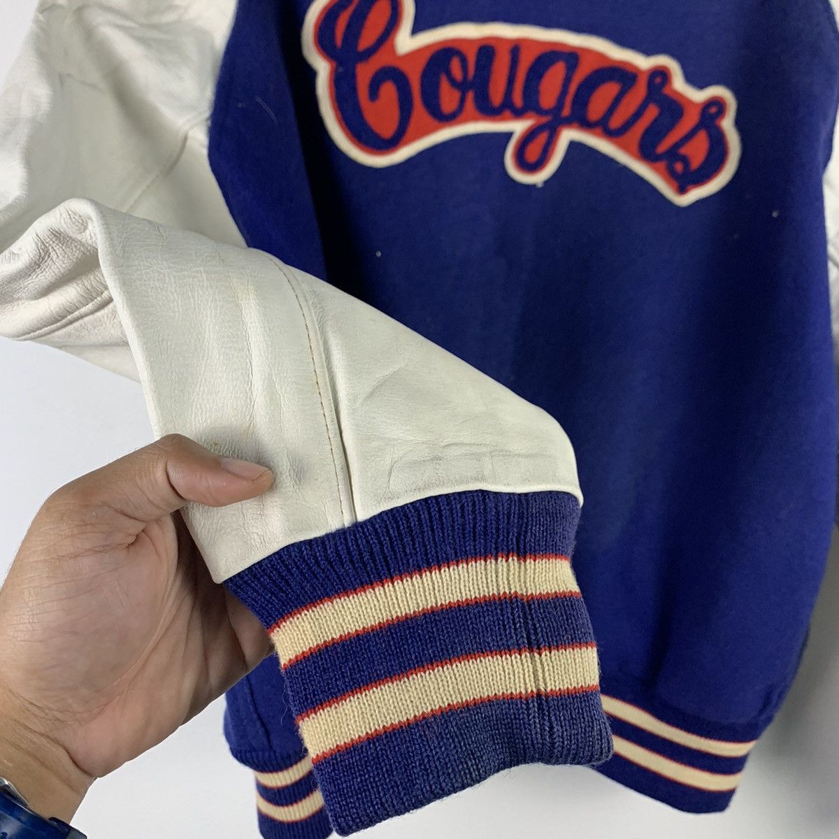 Japanese Brand 🔥NK48🔥TM ATHLETICS Leather varsity jackets Size US M / EU 48-50 / 2 - 6 Thumbnail