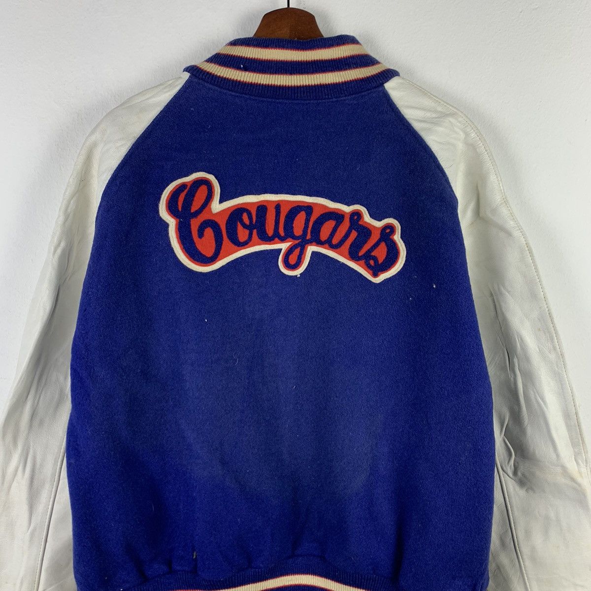 Japanese Brand 🔥NK48🔥TM ATHLETICS Leather varsity jackets Size US M / EU 48-50 / 2 - 2 Thumbnail