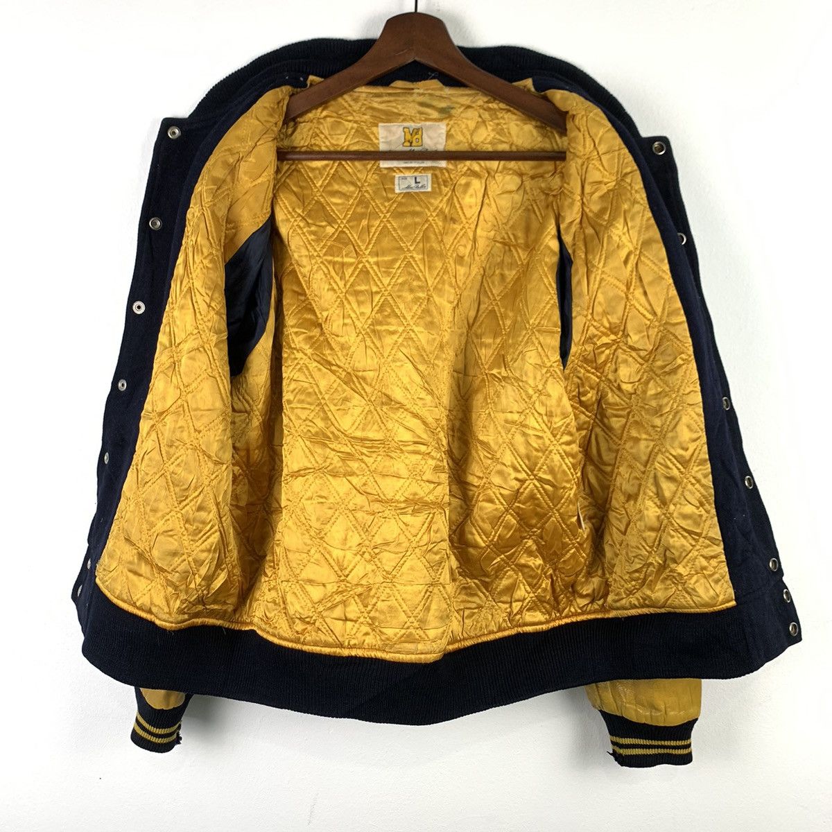 Macbeth × Vintage 🔥NK30🔥Vintage MacBeth Leather varsity jackets Size US M / EU 48-50 / 2 - 4 Thumbnail