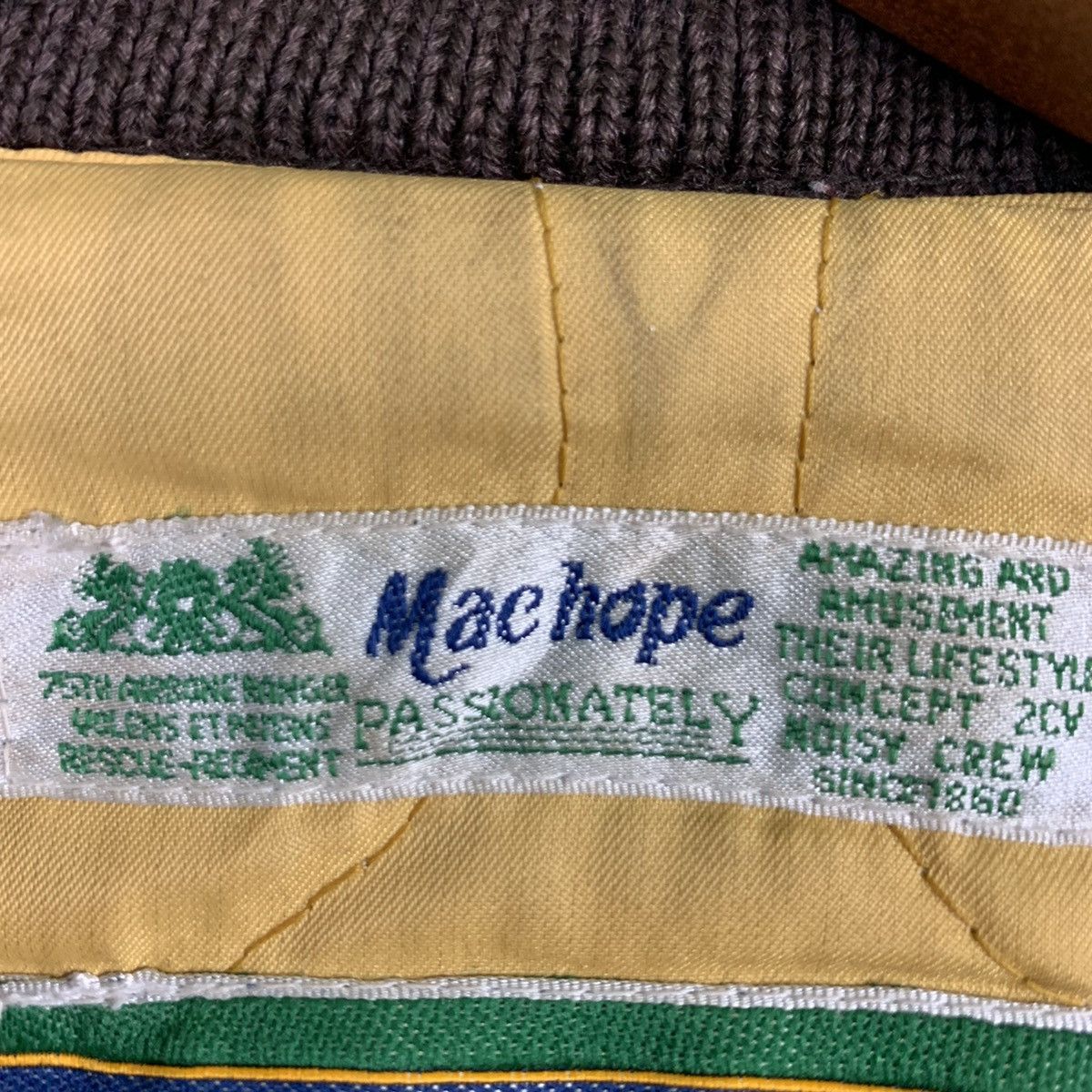 Japanese Brand × Vintage 🔥NK56🔥MAC HOPE MODERN AMERICAN FOOTBALL Varsity jackets Size US M / EU 48-50 / 2 - 7 Thumbnail