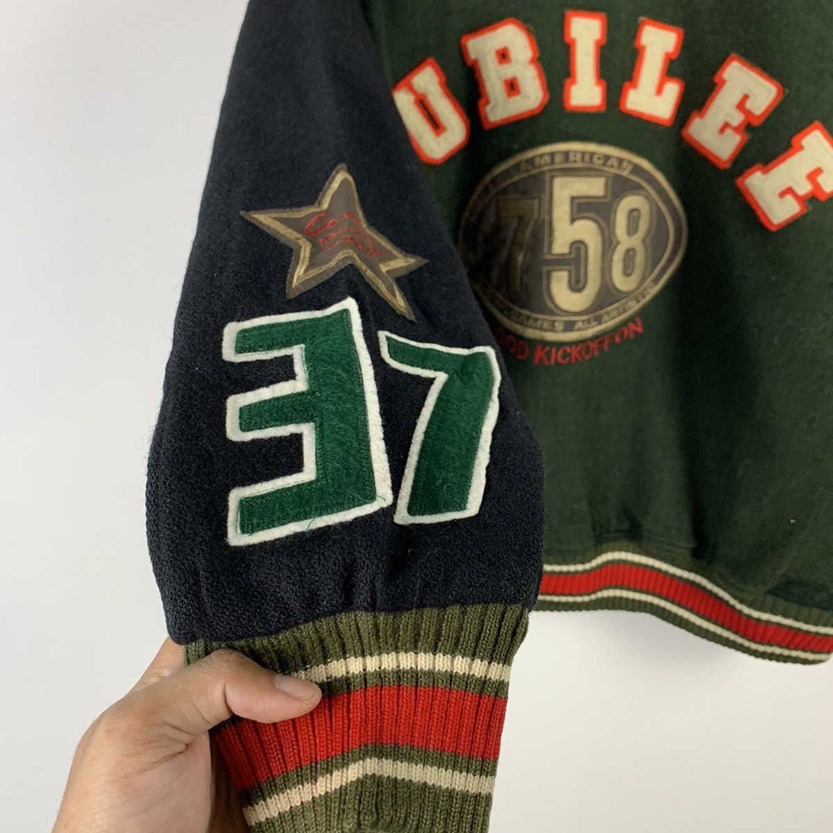 Vintage 🔥NS267🔥vintage can two woll varsity jacket big logos Size US M / EU 48-50 / 2 - 4 Thumbnail