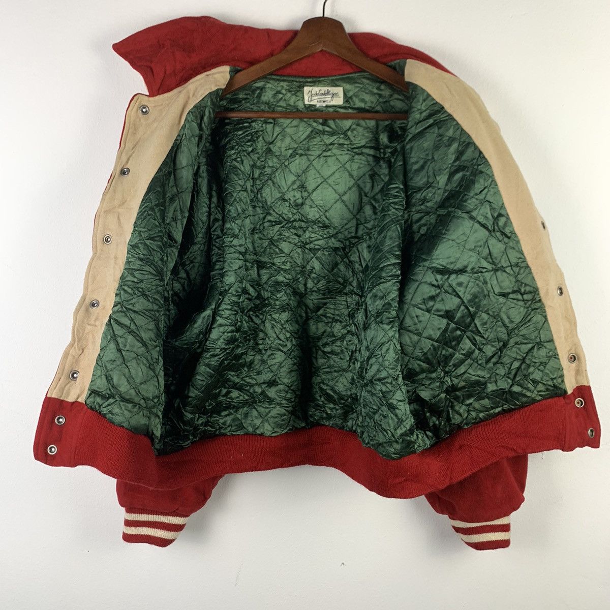 Jean Charles De Castelbajac × Vintage 🔥NK52🔥Jean Charles de Castelbajac wool varsity jackets Size US L / EU 52-54 / 3 - 4 Thumbnail