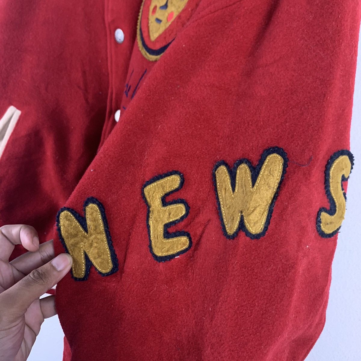 Jean Charles De Castelbajac × Vintage 🔥NK52🔥Jean Charles de Castelbajac wool varsity jackets Size US L / EU 52-54 / 3 - 7 Thumbnail