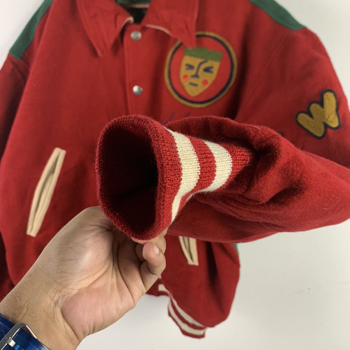 Jean Charles De Castelbajac × Vintage 🔥NK52🔥Jean Charles de Castelbajac wool varsity jackets Size US L / EU 52-54 / 3 - 8 Thumbnail