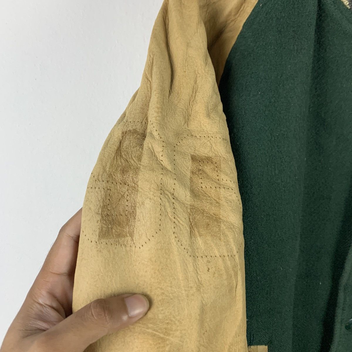 Japanese Brand × Vintage 🔥NK49🔥Japanesebrand outwear Leather varsity jackets Size US M / EU 48-50 / 2 - 5 Thumbnail