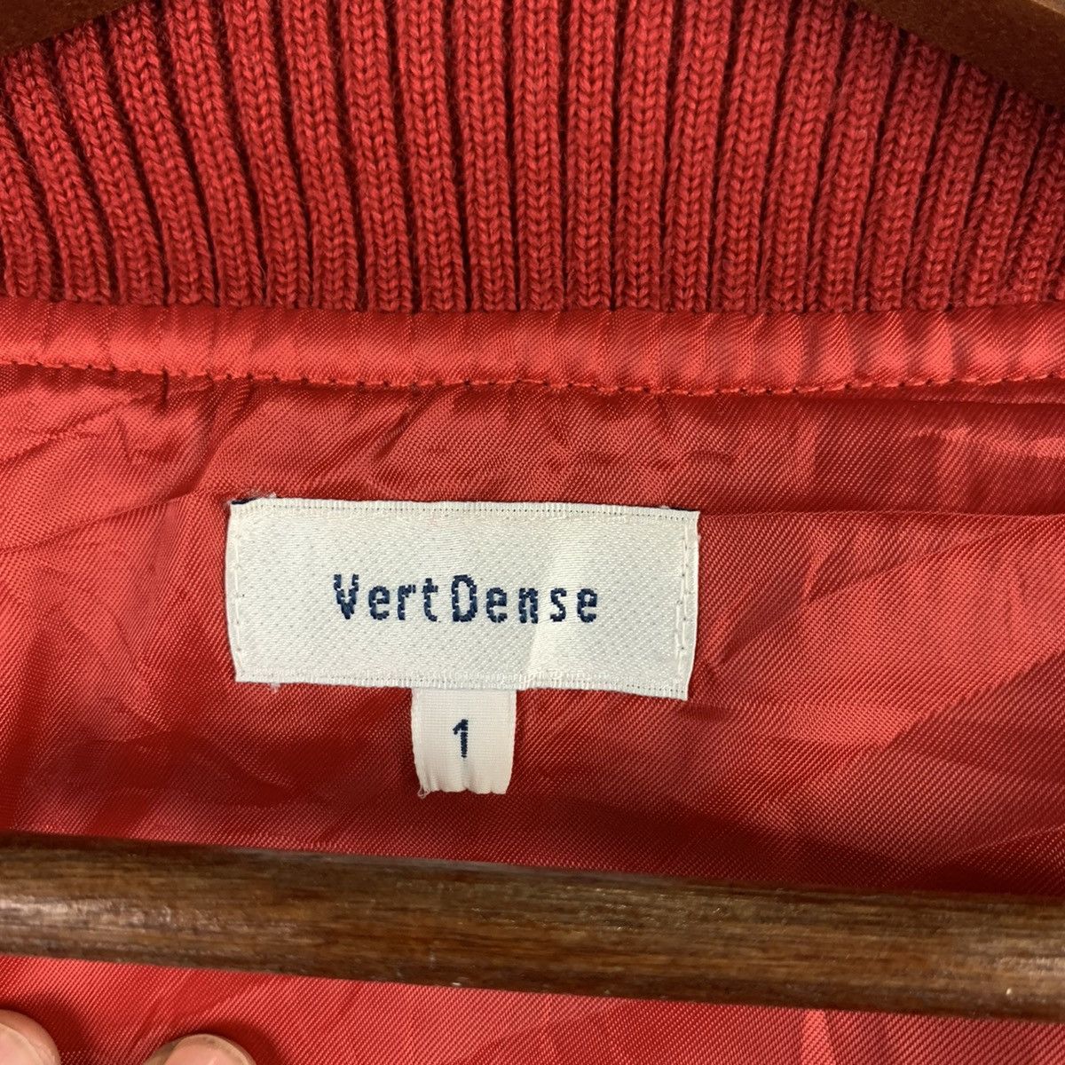 Japanese Brand 🔥NK76🔥Vert Dense outwear PU Leather varsity jackets Size US XS / EU 42 / 0 - 6 Thumbnail