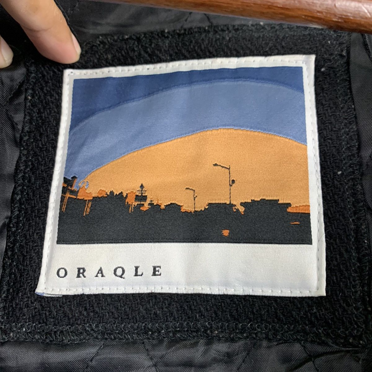 Japanese Brand × Vintage 🔥NEED GONE🔥NK3🔥ORAQLE Vintage Leather varsity Jackets Size US M / EU 48-50 / 2 - 8 Thumbnail