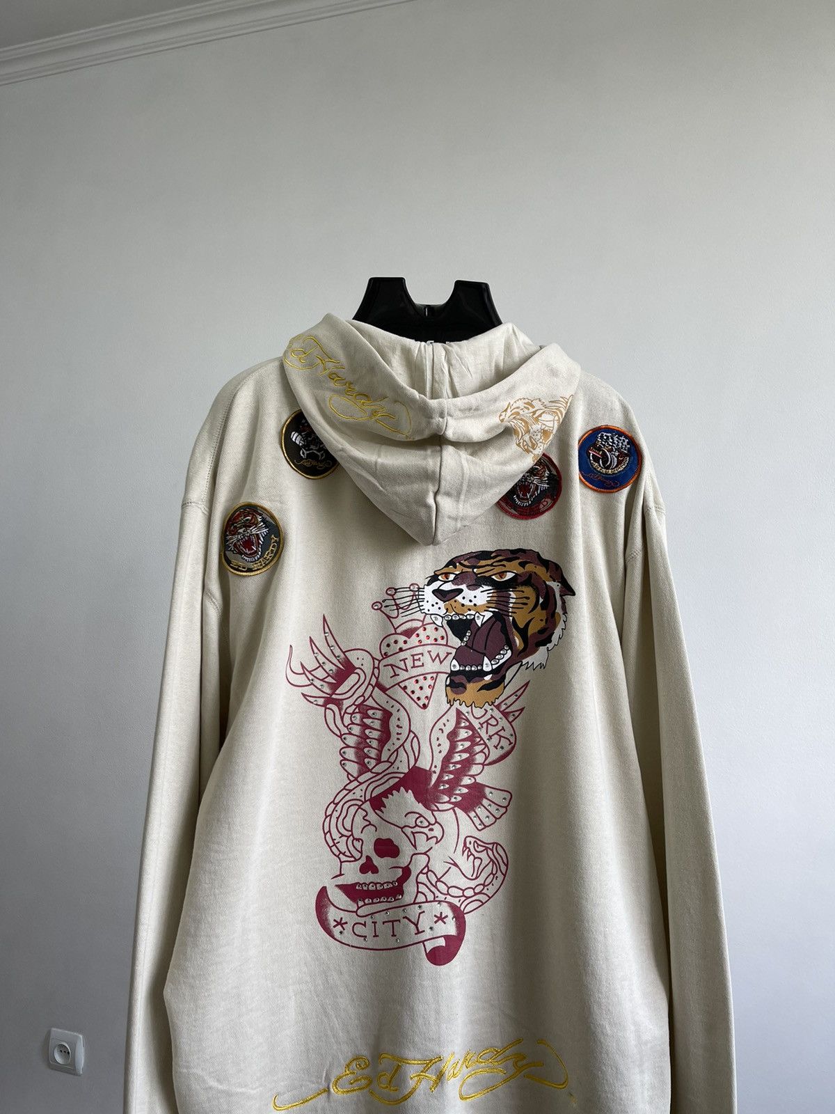 Ed Hardy Hoodie Ed Hardy By Cristian Audigier Size US XXL / EU 58 / 5 - 7 Thumbnail