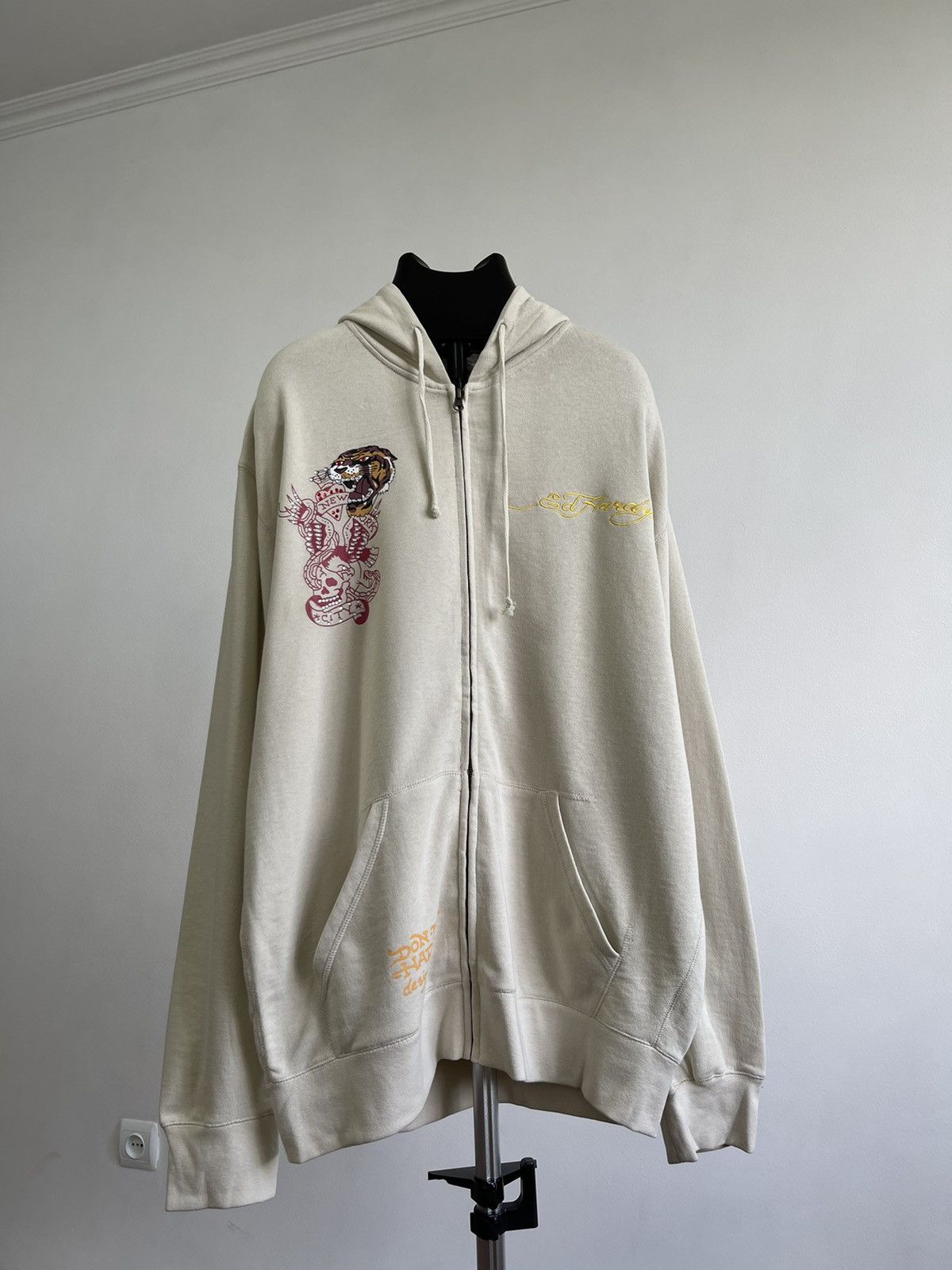 Ed Hardy Hoodie Ed Hardy By Cristian Audigier Size US XXL / EU 58 / 5 - 1 Thumbnail