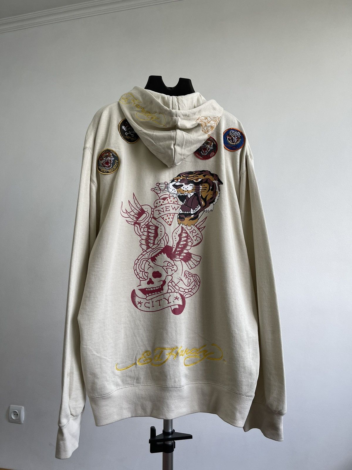 Ed Hardy Hoodie Ed Hardy By Cristian Audigier Size US XXL / EU 58 / 5 - 2 Thumbnail