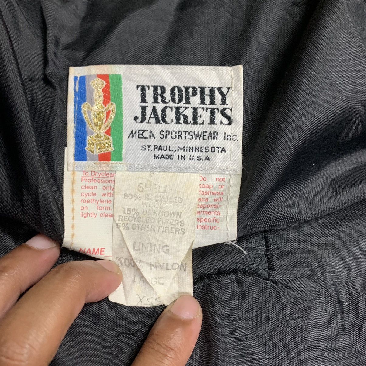 Trophy Clothing × Vintage 🔥NN13🔥Vintage TROPHY varsity jackets Size US L / EU 52-54 / 3 - 11 Thumbnail