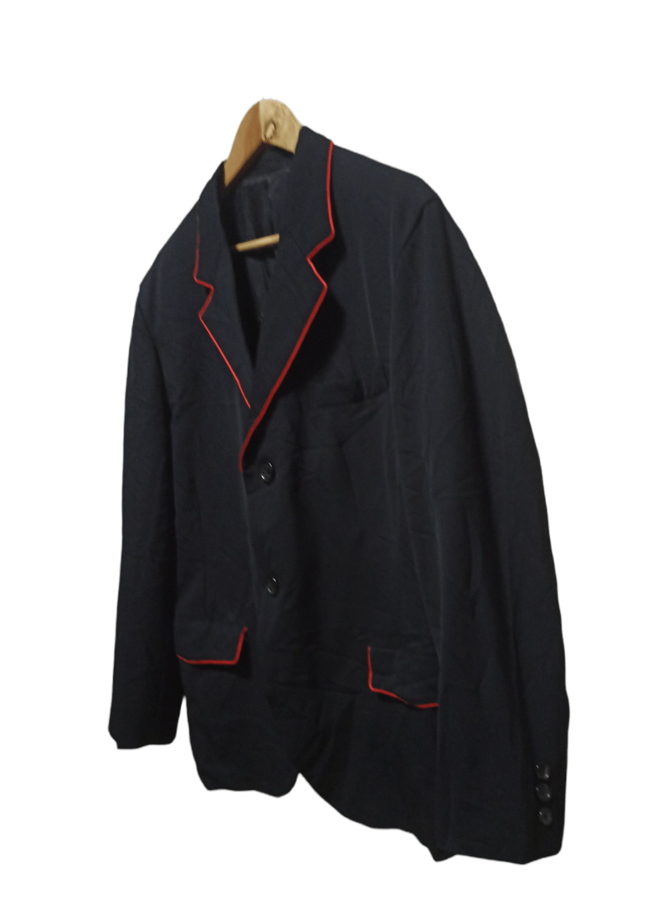 Yohji Yamamoto Luxury Y'S For Men/ Yohji Yamamoto Laime Wool Blazer Size 54L - 3 Thumbnail