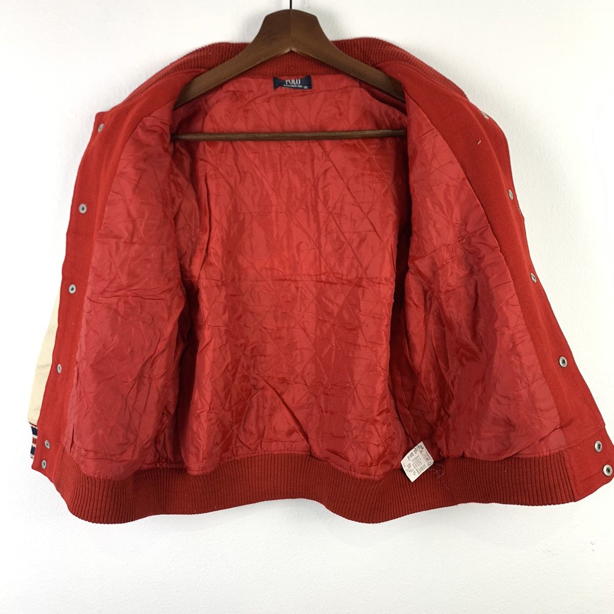 Polo Ralph Lauren 🔥NEED GONE🔥NK13🔥PoLo children Pu Leather varsity jacket Size US S / EU 44-46 / 1 - 3 Thumbnail