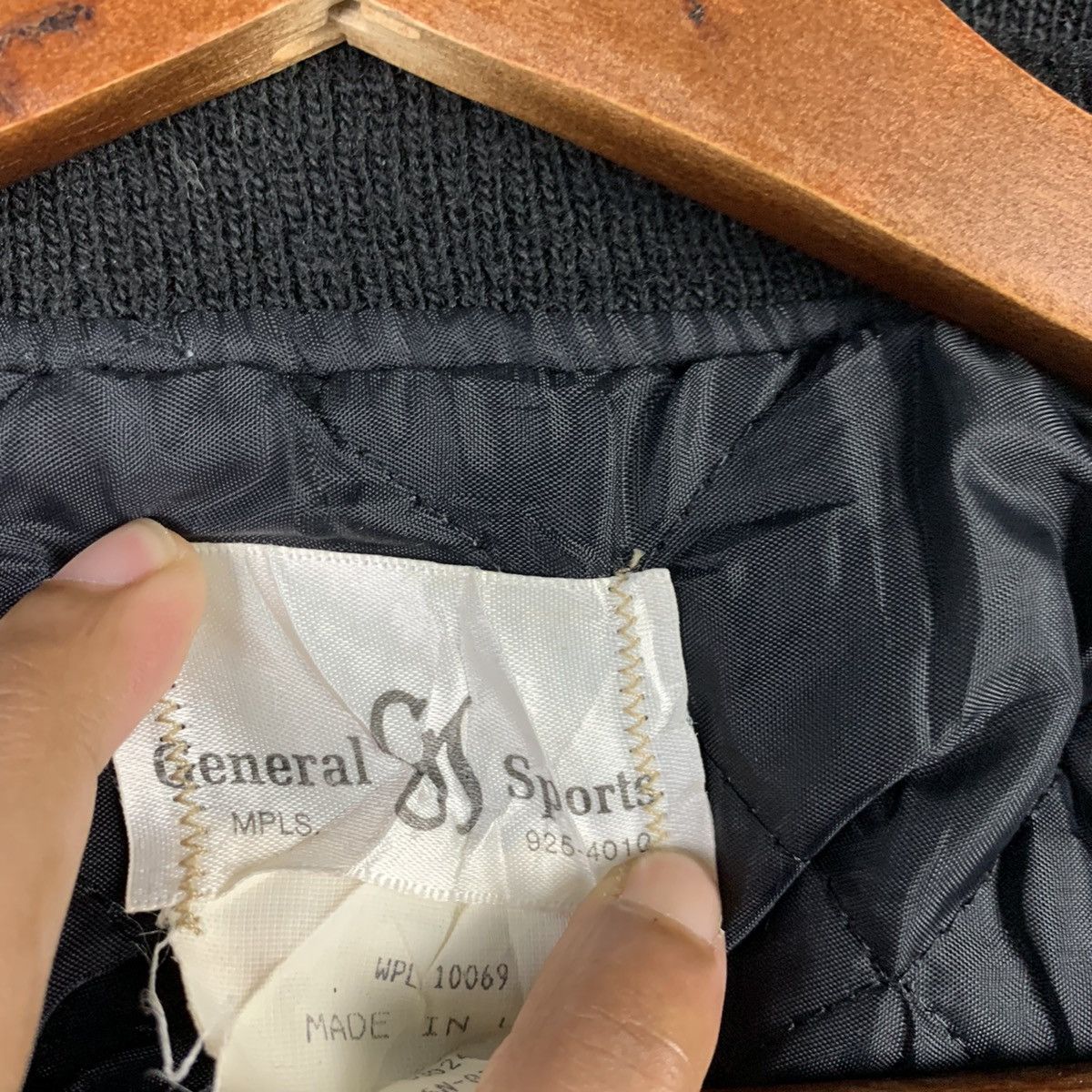 Japanese Brand × Vintage 🔥NS265🔥vintage General Sports woll varsity jackets Size US S / EU 44-46 / 1 - 4 Thumbnail
