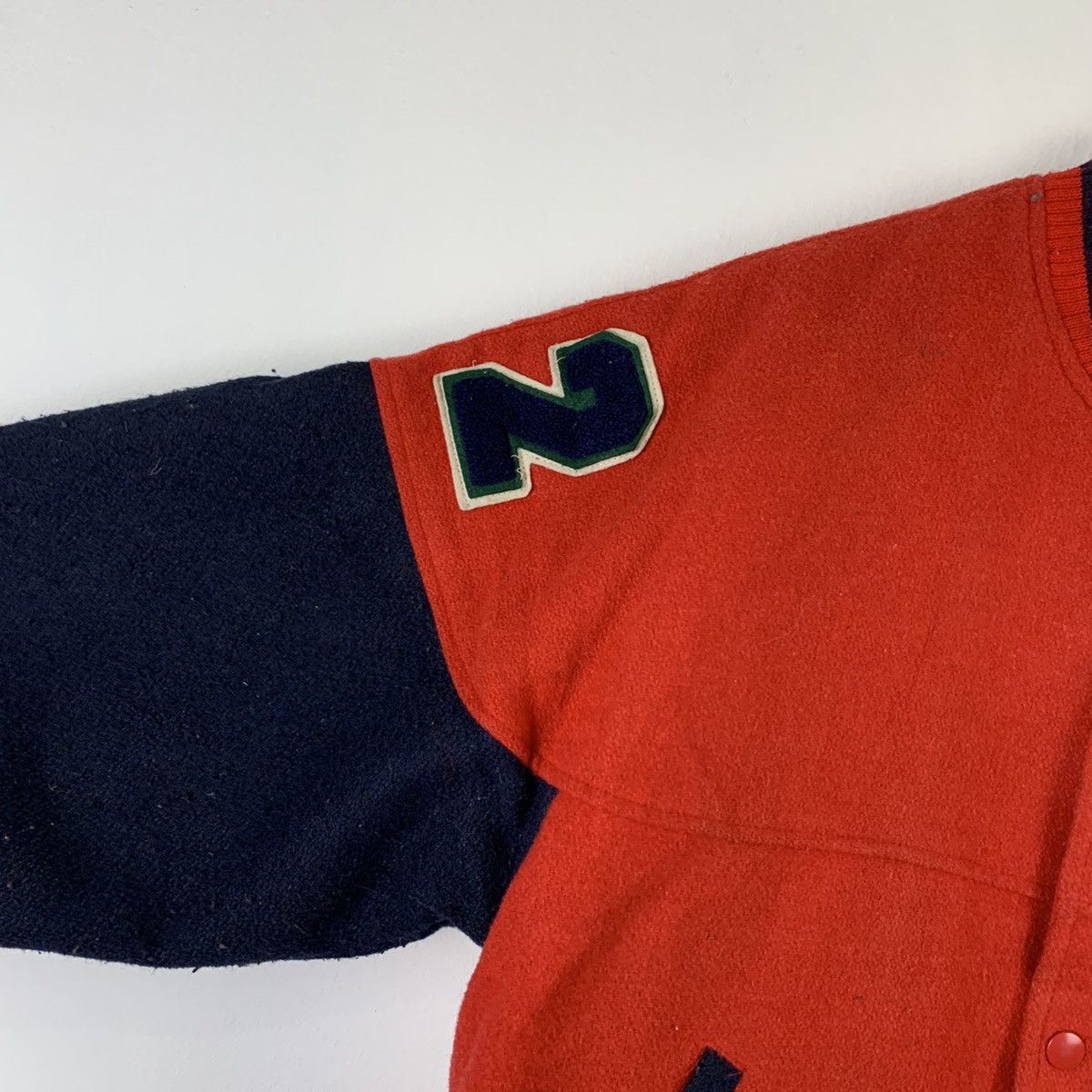 Japanese Brand 🔥NK6🔥ARNOLD PALMER woll varsity jacket Size US M / EU 48-50 / 2 - 4 Thumbnail