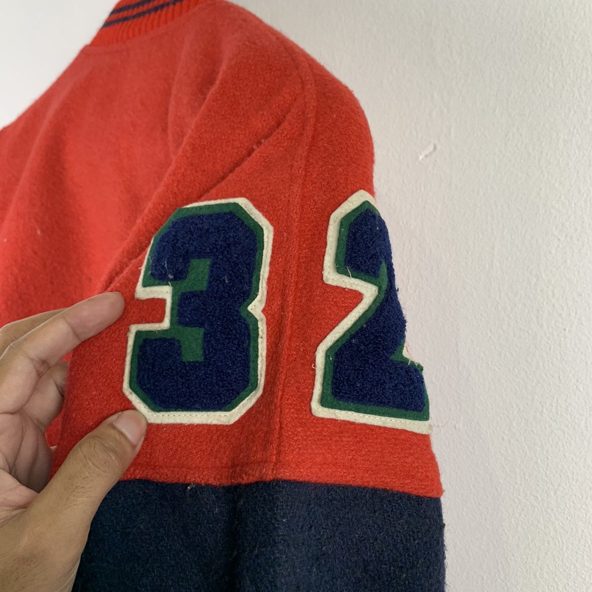Japanese Brand 🔥NK6🔥ARNOLD PALMER woll varsity jacket Size US M / EU 48-50 / 2 - 5 Thumbnail