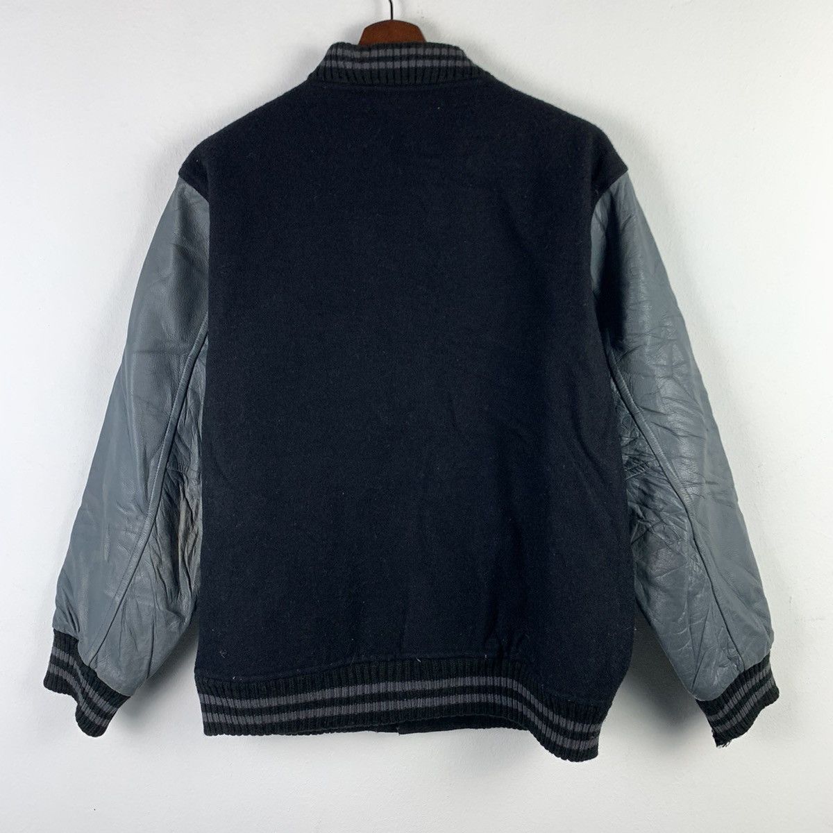 Japanese Brand 🔥NK44🔥Tony Bnoi CAlifornia Pu Leather varsity jackets Size US M / EU 48-50 / 2 - 2 Thumbnail