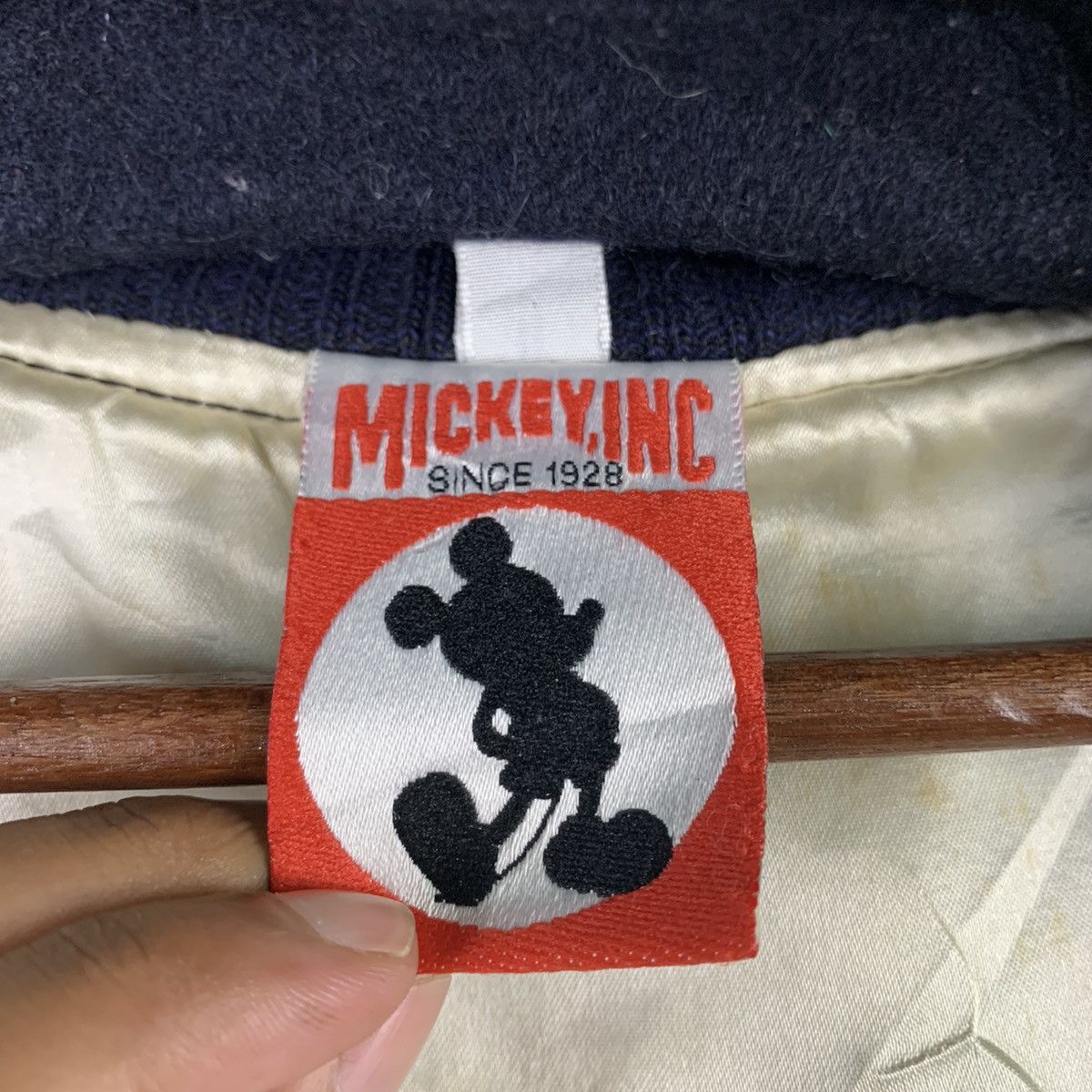 Cartoon Network × Mickey Inc 🔥NK14🔥Mickey inc big logos hoodie woll varsity jacket Size US XL / EU 56 / 4 - 7 Thumbnail