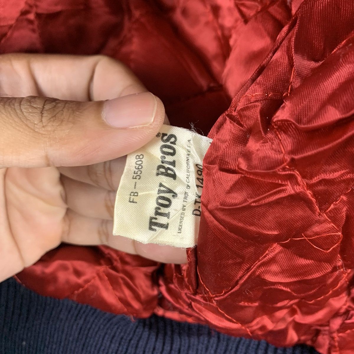 Vintage 🔥NEED GONE🔥NS308🔥Troy Bros offense club jackets Size US M / EU 48-50 / 2 - 6 Thumbnail