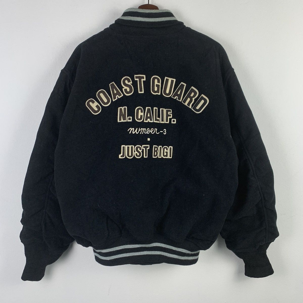 BIGI × Vintage 🔥NS303🔥VTG BIGI coast guard wool varsityjackets Size US L / EU 52-54 / 3 - 1 Thumbnail
