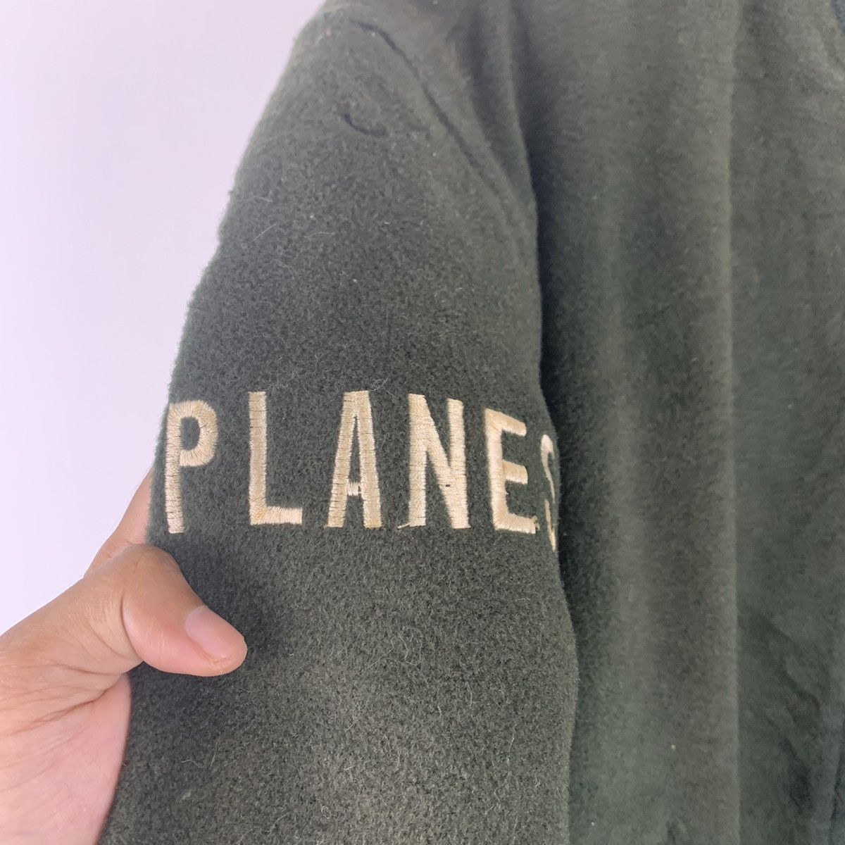 Japanese Brand × Vintage 🔥NS305🔥VTG HOMME VOLAGE wool AIR PLANES varsity jackets Size US M / EU 48-50 / 2 - 5 Thumbnail