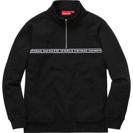 Supreme world famous half zip online