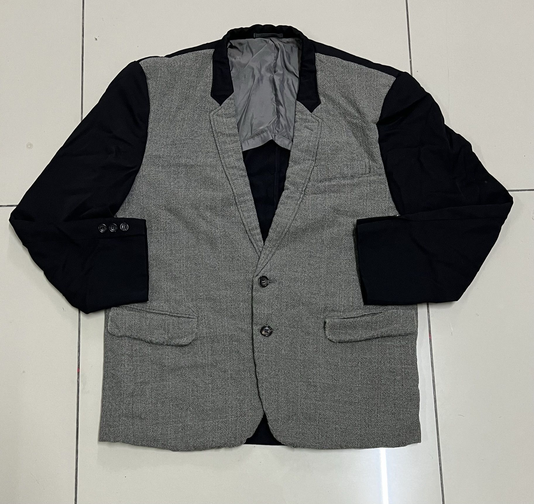 Comme des Garcons CDG Homme Vintage AD1995 Blazer Jacket Size US M / EU 48-50 / 2 - 2 Thumbnail