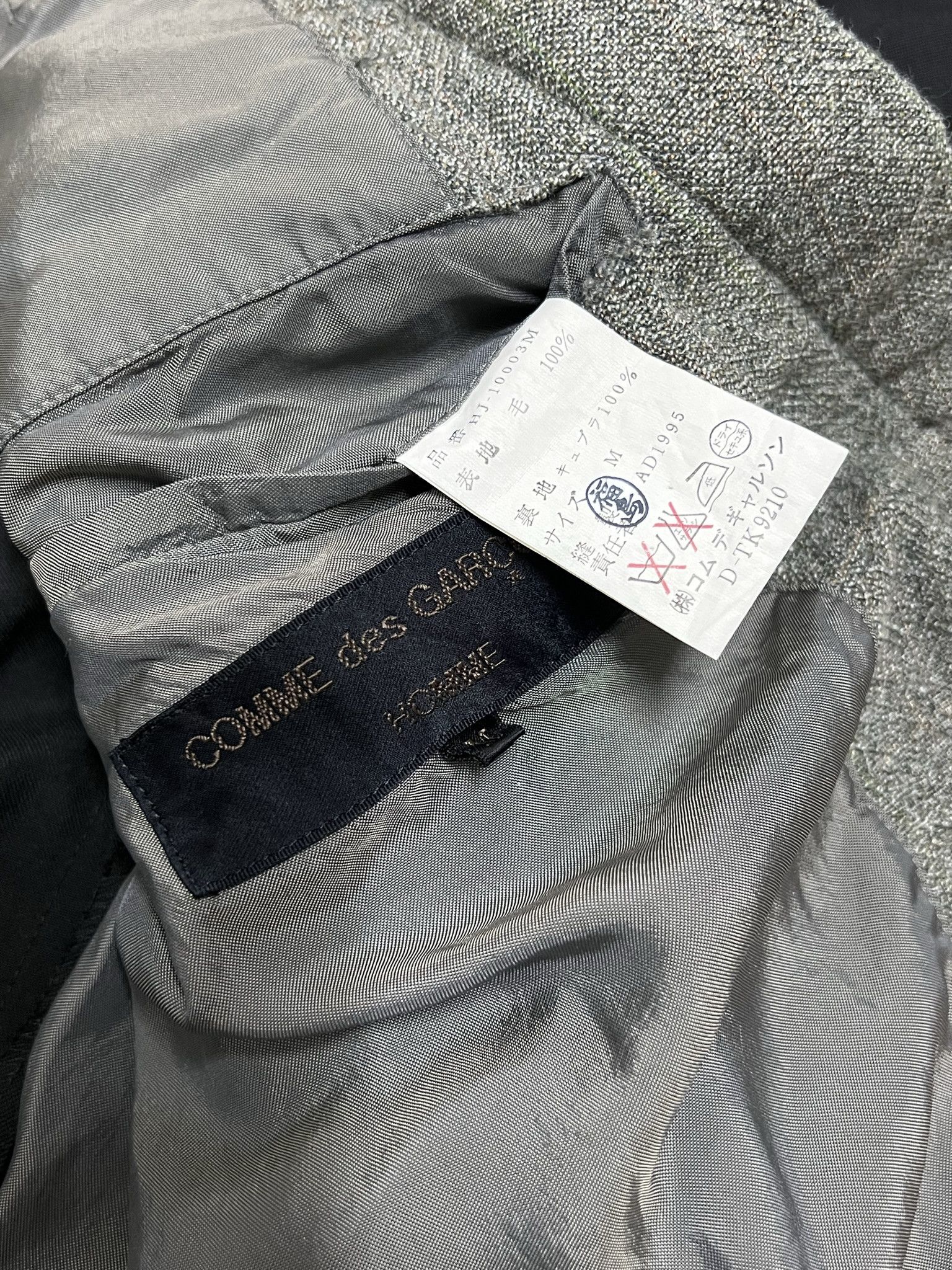 Comme des Garcons CDG Homme Vintage AD1995 Blazer Jacket Size US M / EU 48-50 / 2 - 9 Thumbnail