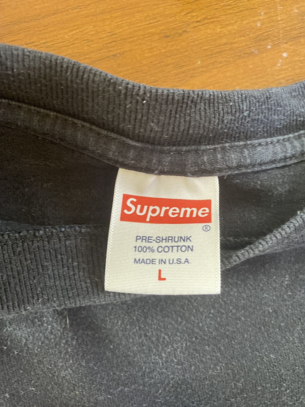Supreme Supreme Gonz Name Tee Black Size US L / EU 52-54 / 3 - 2 Thumbnail