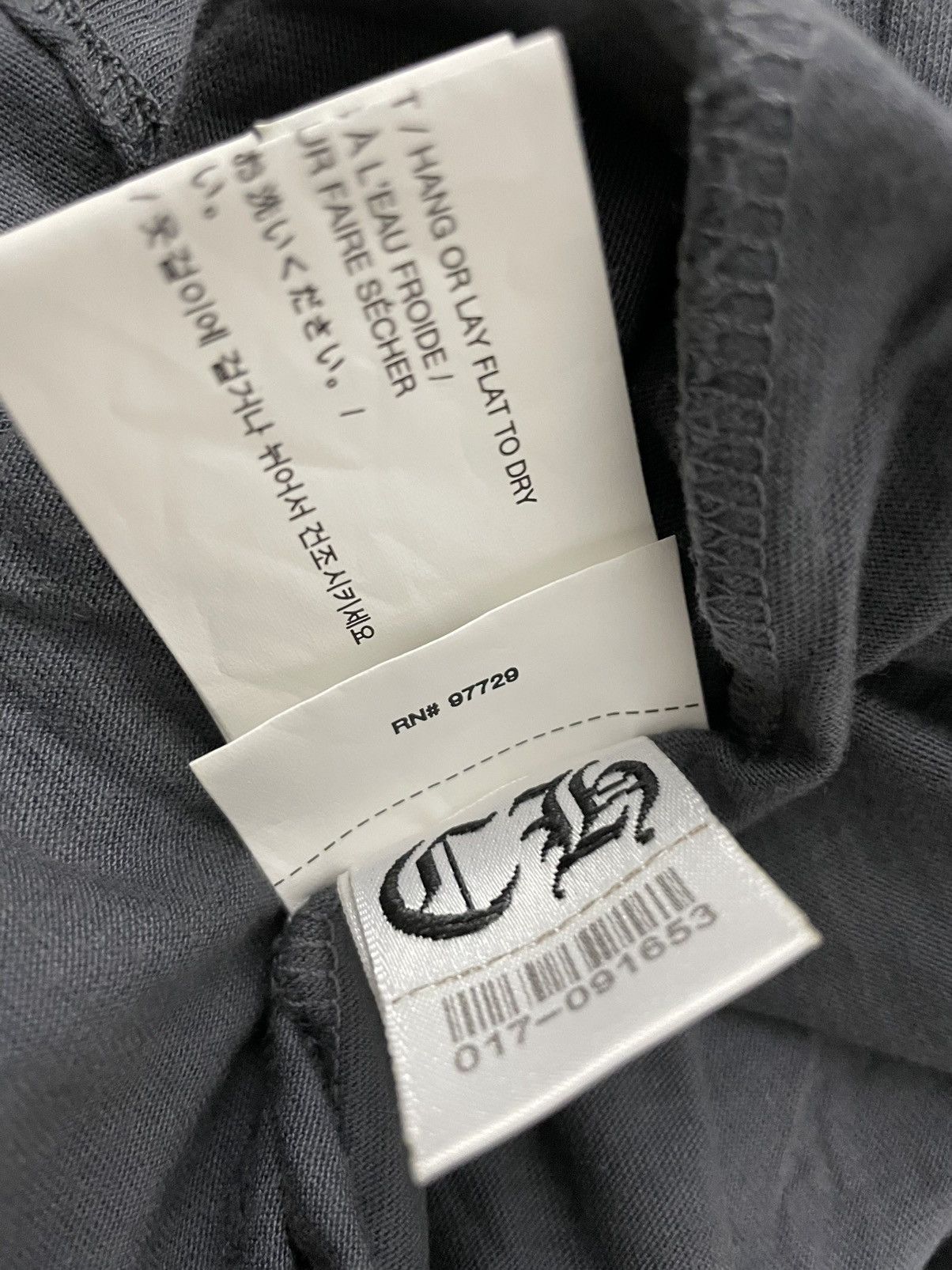 Chrome Hearts Logo Tee Size US M / EU 48-50 / 2 - 6 Thumbnail