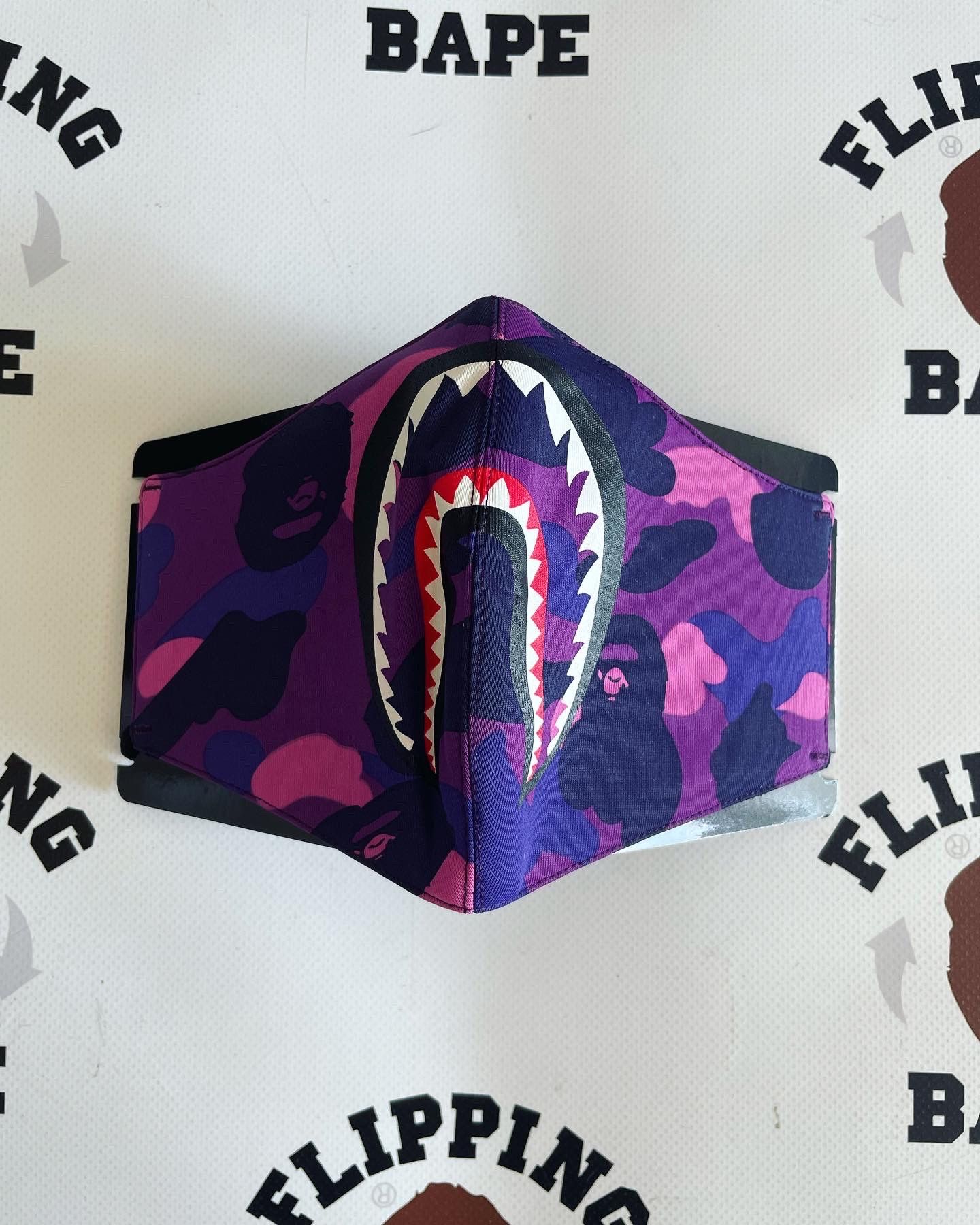 Bape BAPE COLOR CAMO SHARK MASK | Grailed