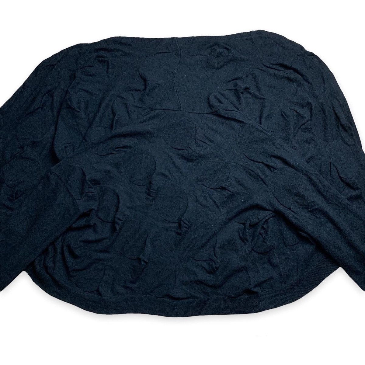 Yohji Yamamoto Y’S Yohji Asymmetric Embossed Cardigan Size US M / EU 48-50 / 2 - 5 Thumbnail