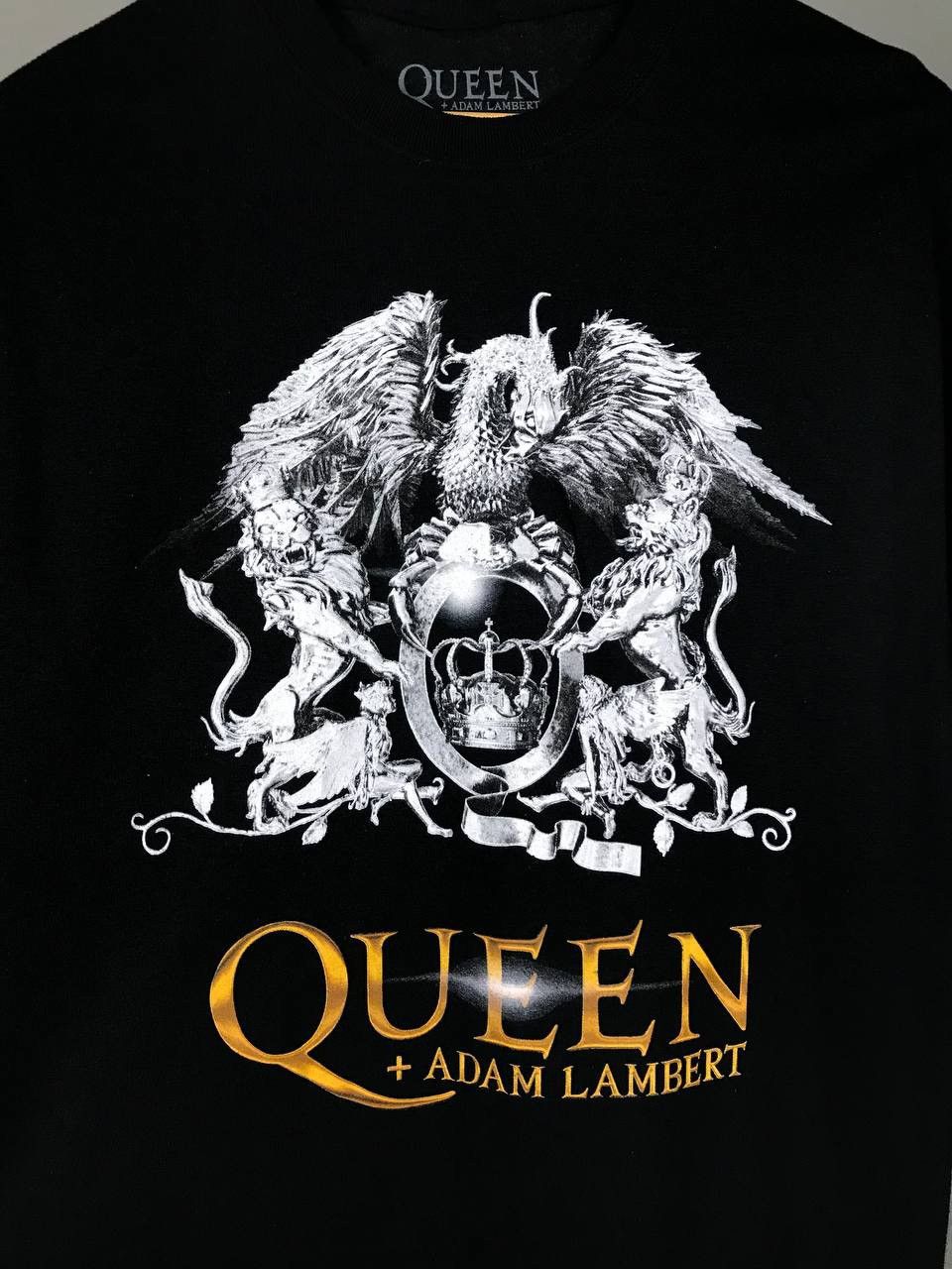 Band Tees × Vintage Queen x Adam Lambert vintage rock band tour tee Size US M / EU 48-50 / 2 - 3 Thumbnail
