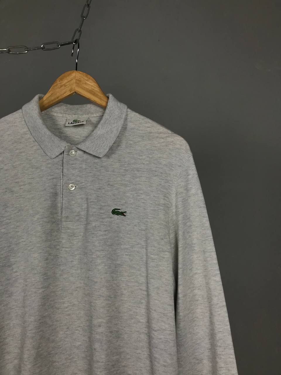 Lacoste Lacoste vintage luxury streetwear polo longsleeve Size US L / EU 52-54 / 3 - 2 Thumbnail