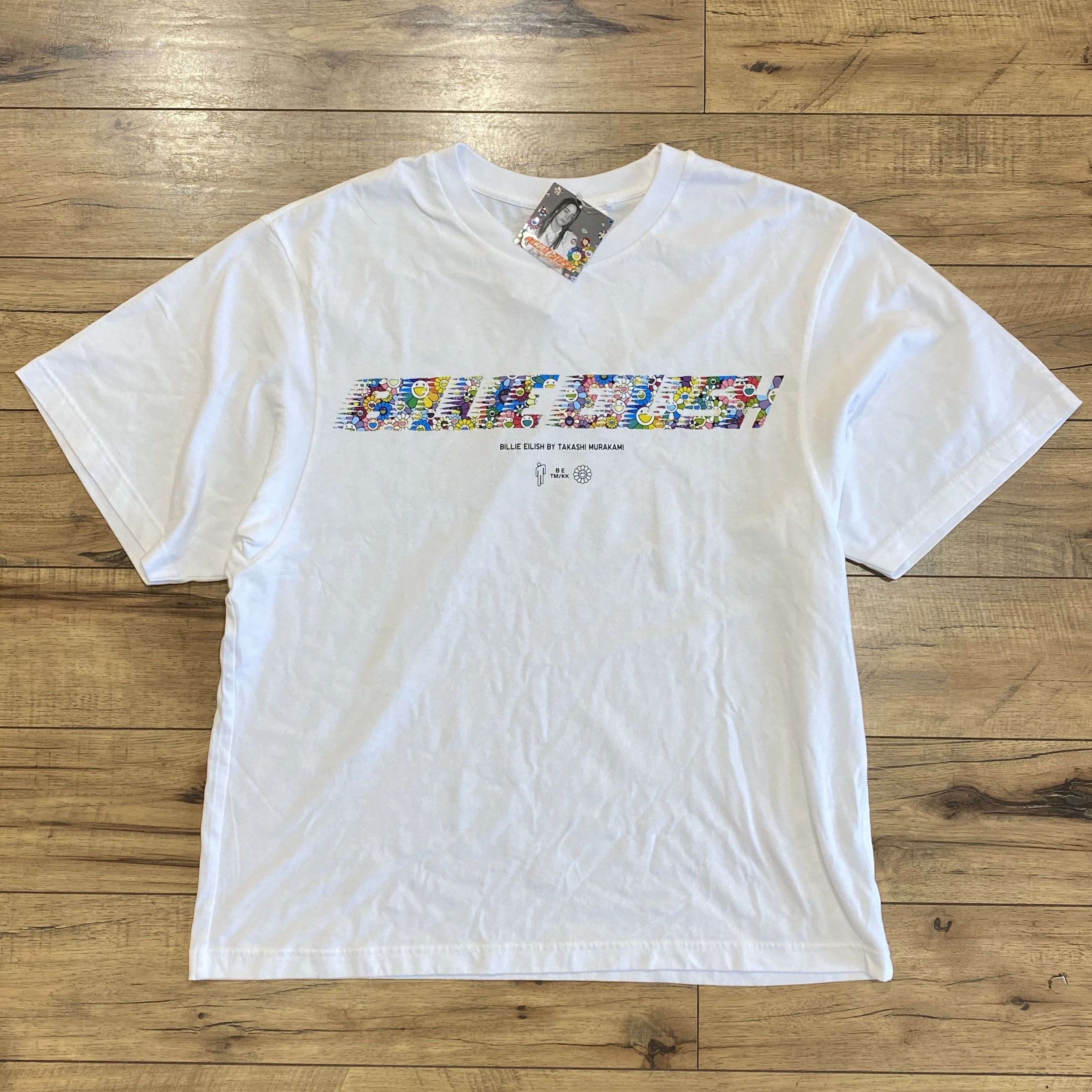 Billie Eilish S Women's BILLIE EILISH TAKASHI MURAKAMI WHITE T-SHIRT Size S / US 4 / IT 40 - 1 Thumbnail