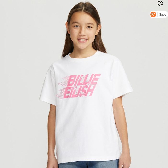 Billie Eilish Kid's Age 5-6 BILLIE EILISH TAKASHI MURAKAMI WHITE T-SHIRT Size US S / EU 44-46 / 1 - 3 Thumbnail