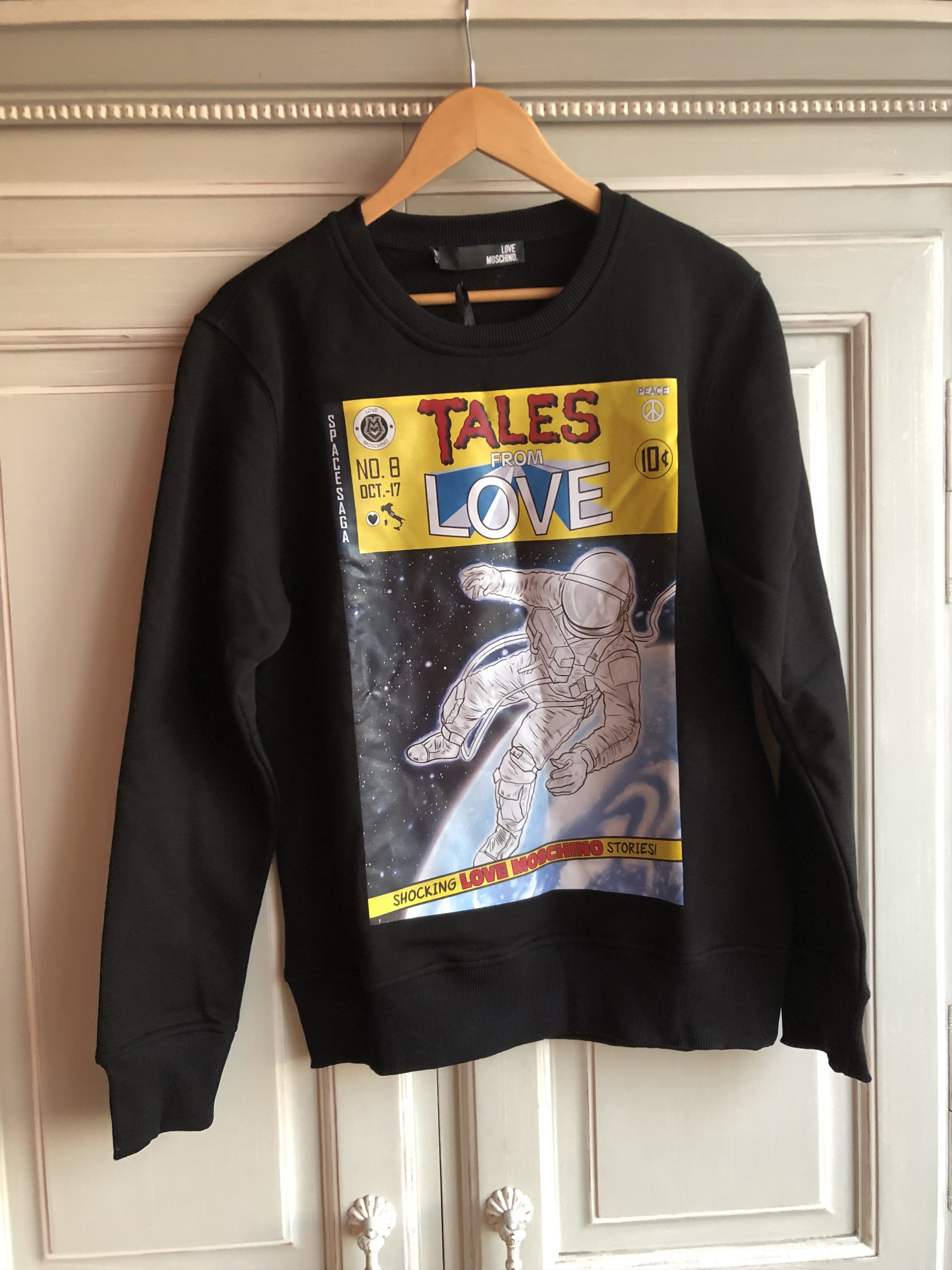 Moschino MOSCHINO SWEATSHIRTS BIG LOGO SIZE M Size US M / EU 48-50 / 2 - 1 Thumbnail