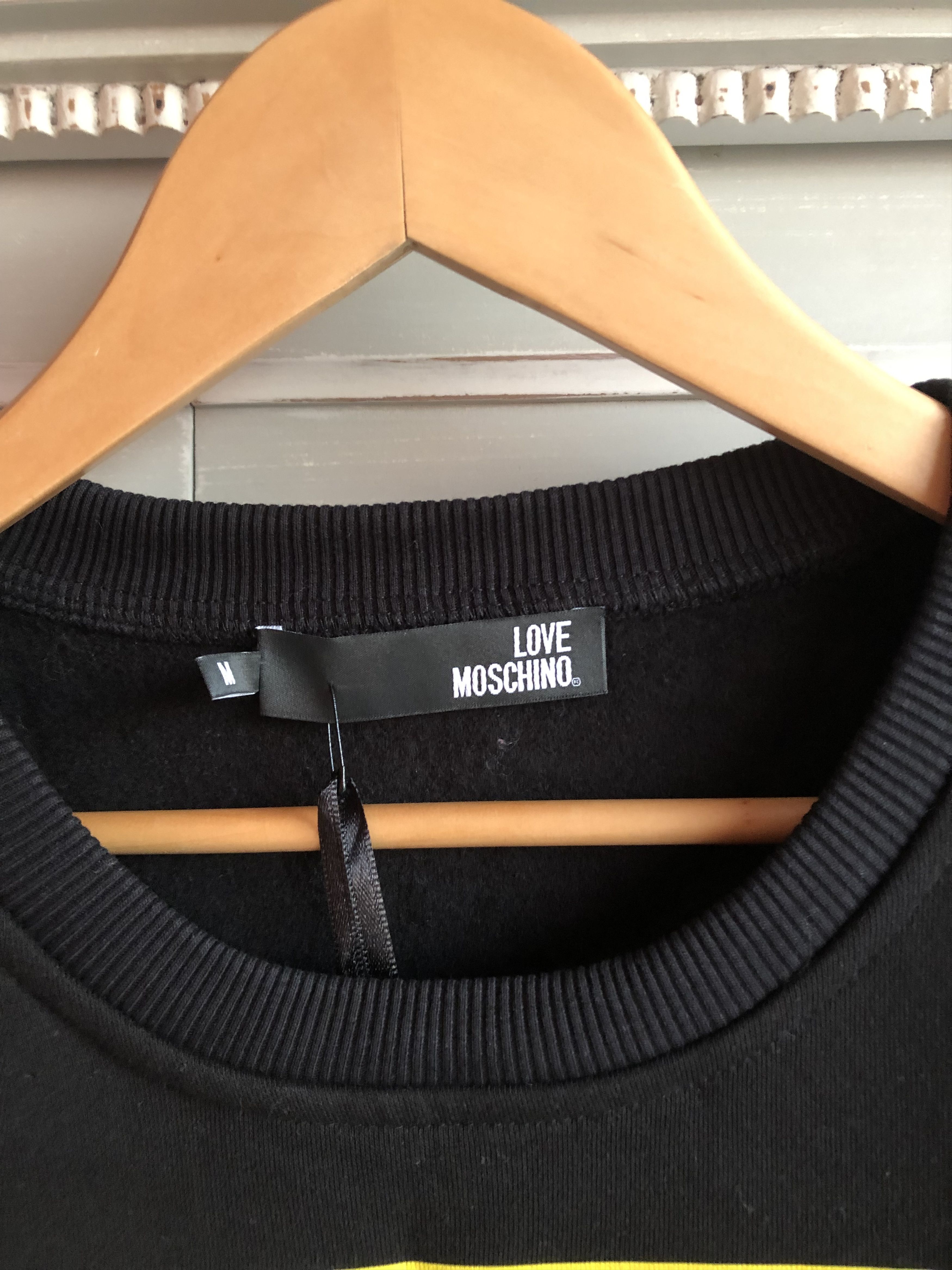 Moschino MOSCHINO SWEATSHIRTS BIG LOGO SIZE M Size US M / EU 48-50 / 2 - 2 Thumbnail