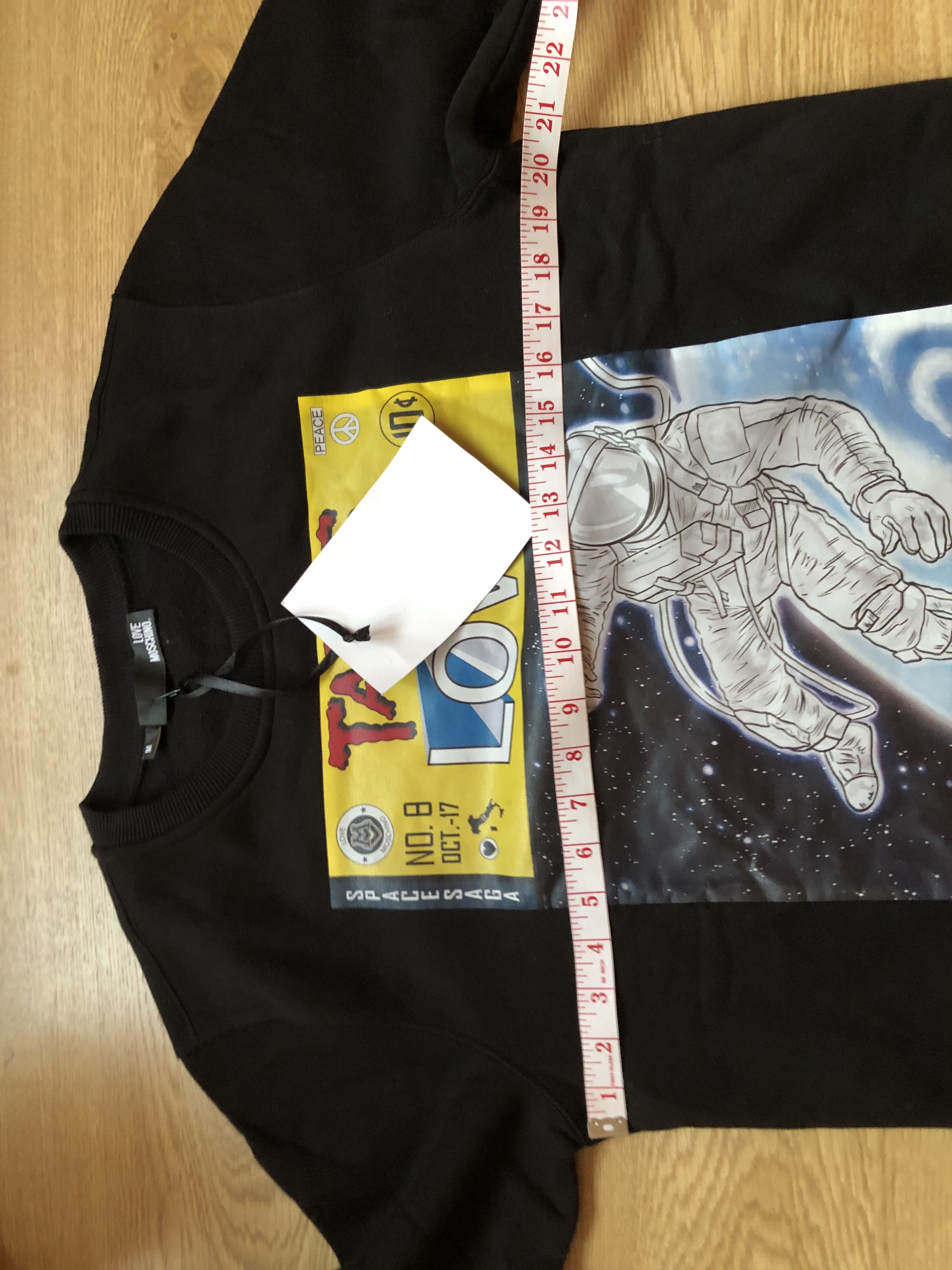 Moschino MOSCHINO SWEATSHIRTS BIG LOGO SIZE M Size US M / EU 48-50 / 2 - 9 Thumbnail