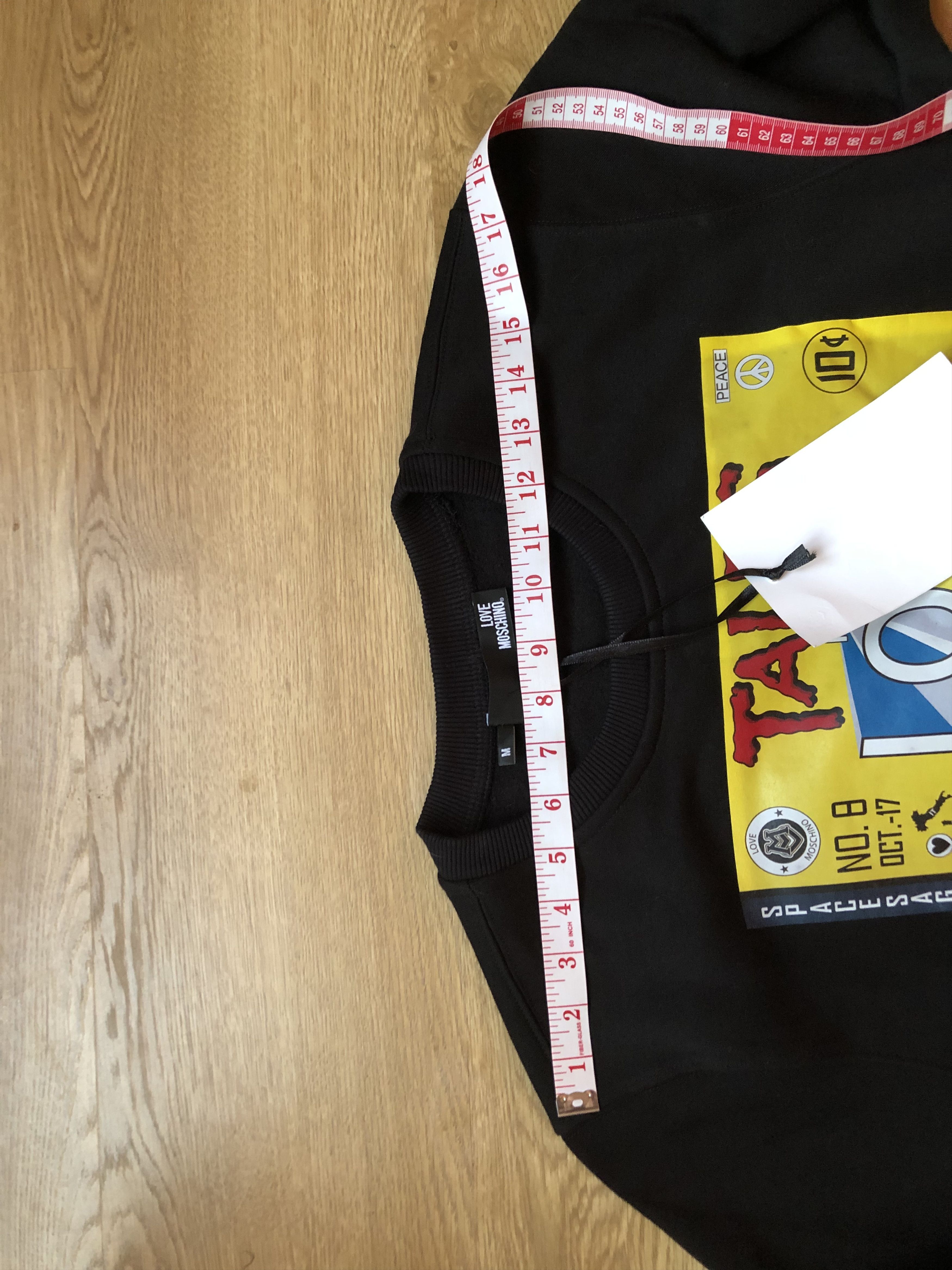 Moschino MOSCHINO SWEATSHIRTS BIG LOGO SIZE M Size US M / EU 48-50 / 2 - 7 Thumbnail